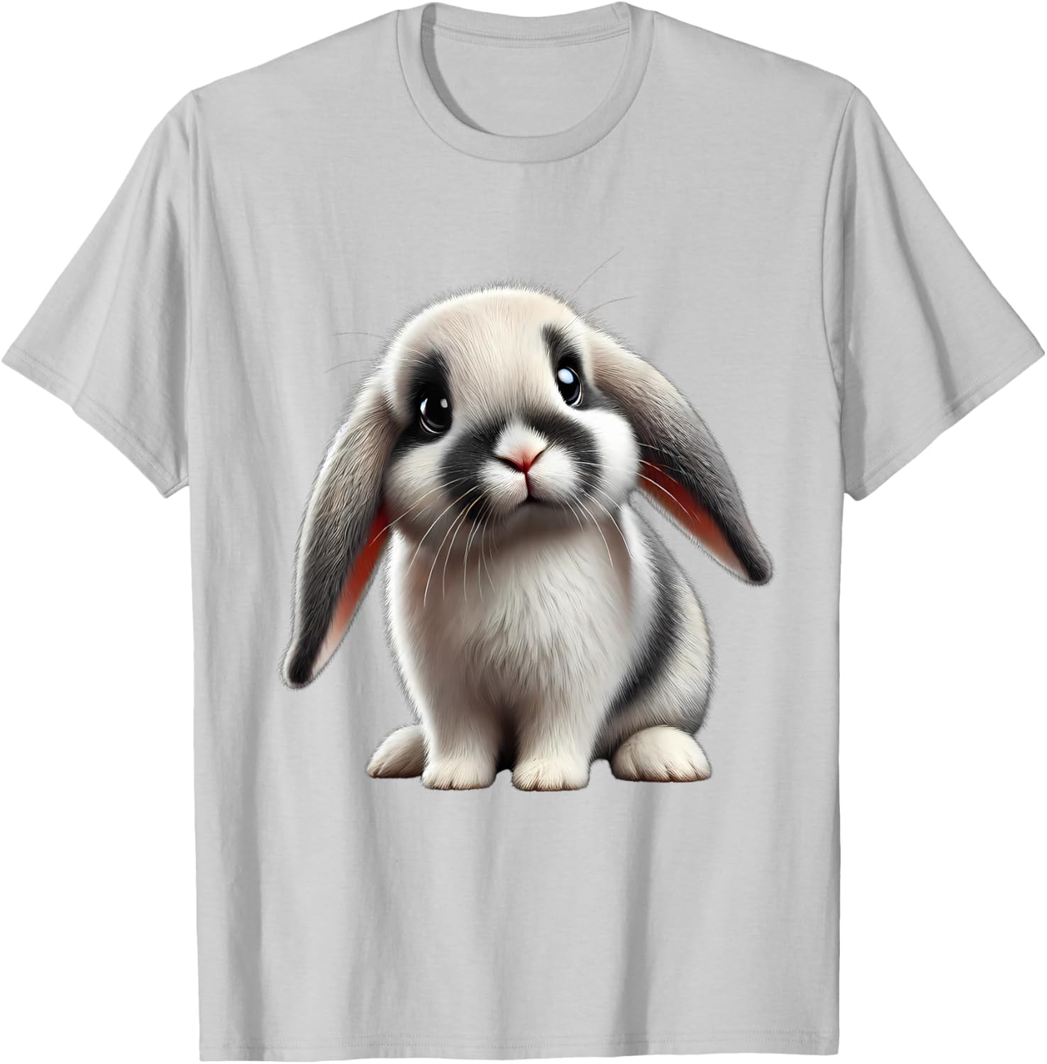 Cute Bunny T-Shirt for Kids and Women - Fun Rabbit Graphic Tee - 16
