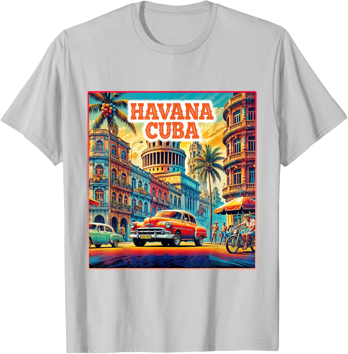 Vintage Havana Cuba Family Trip T-Shirt - Retro Tourist Tee for Fun Adventures - 29