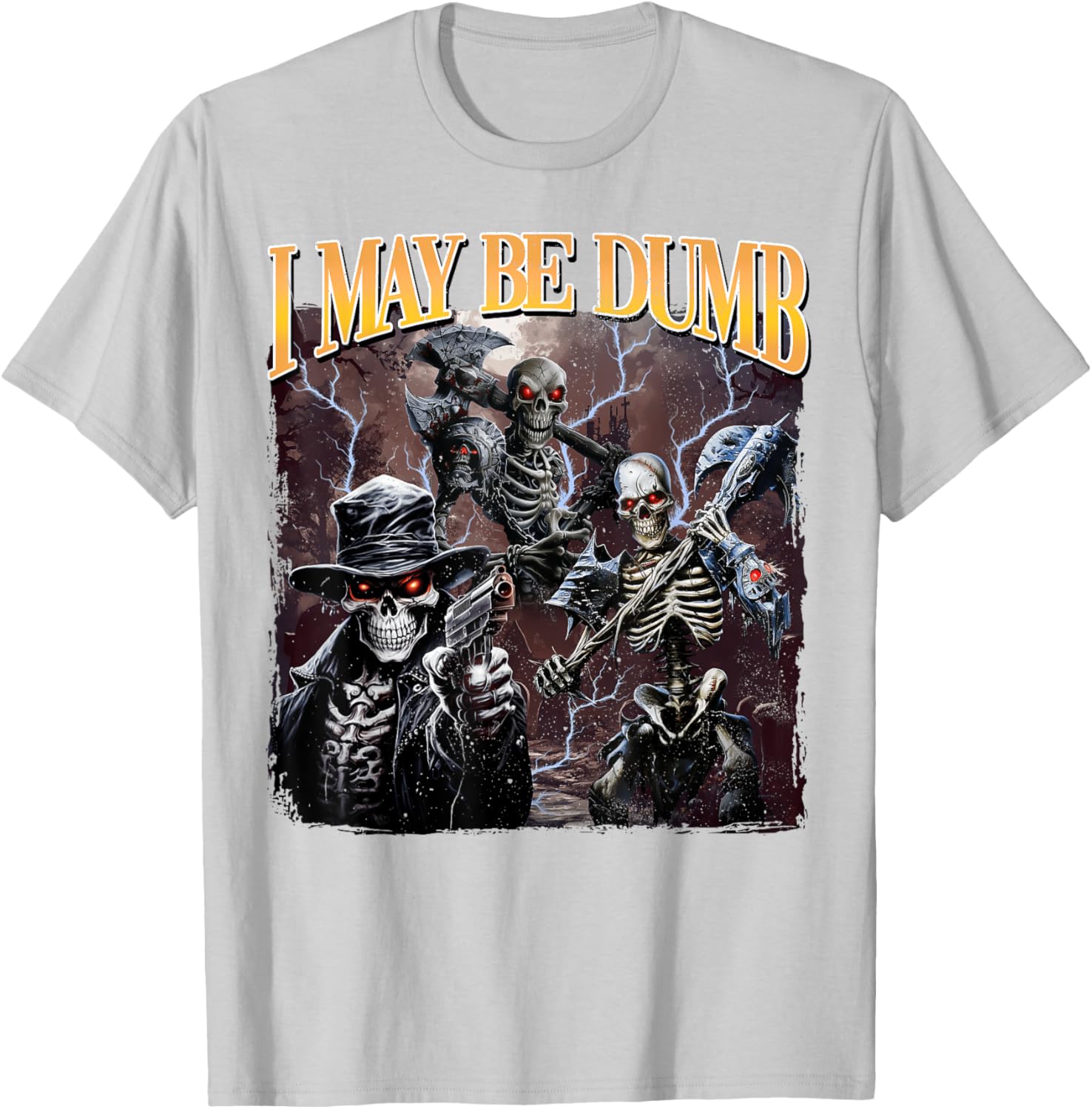 Funny Skeleton Meme T-Shirt for Unique Style and Humor Lovers - 20