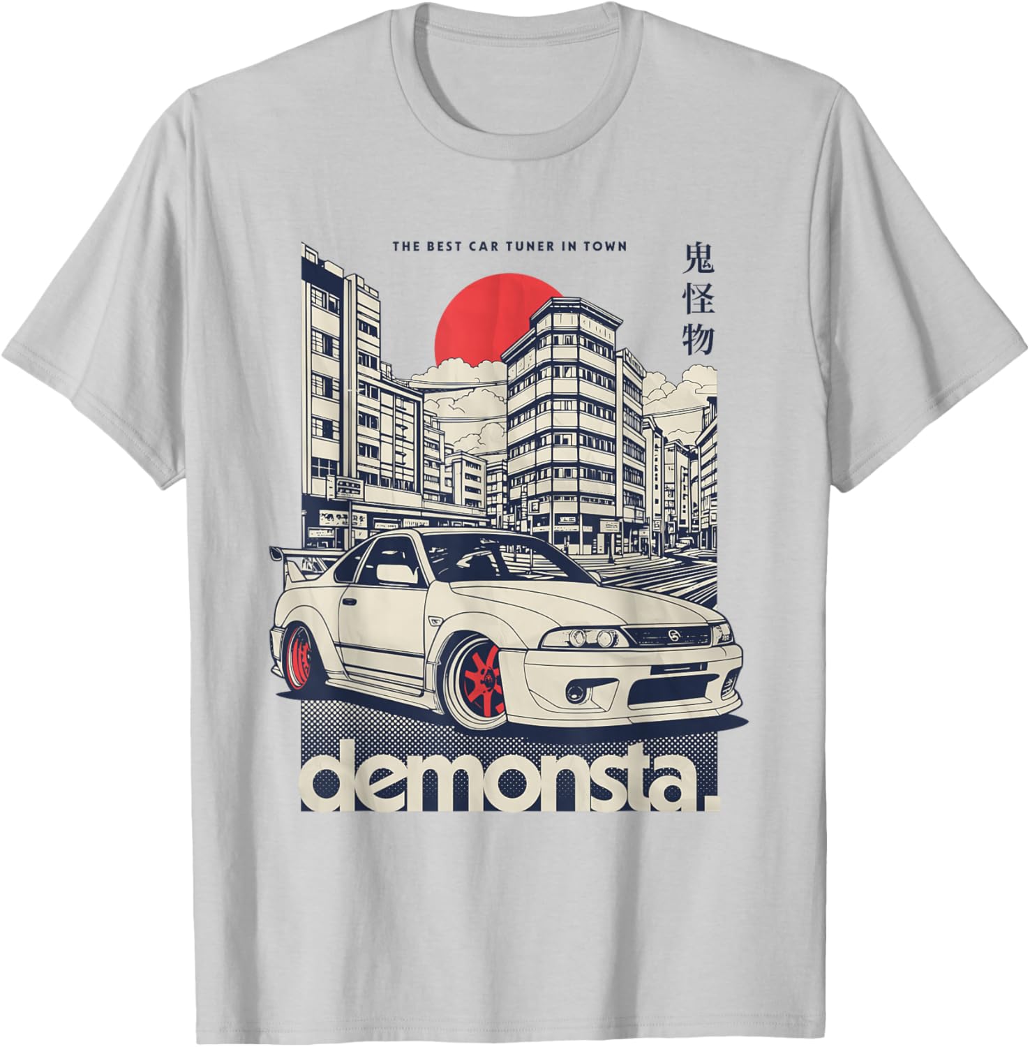 JDM Tokyo Japan Drift Race Car Tuning Retro Vintage T-Shirt for Gearheads - 16