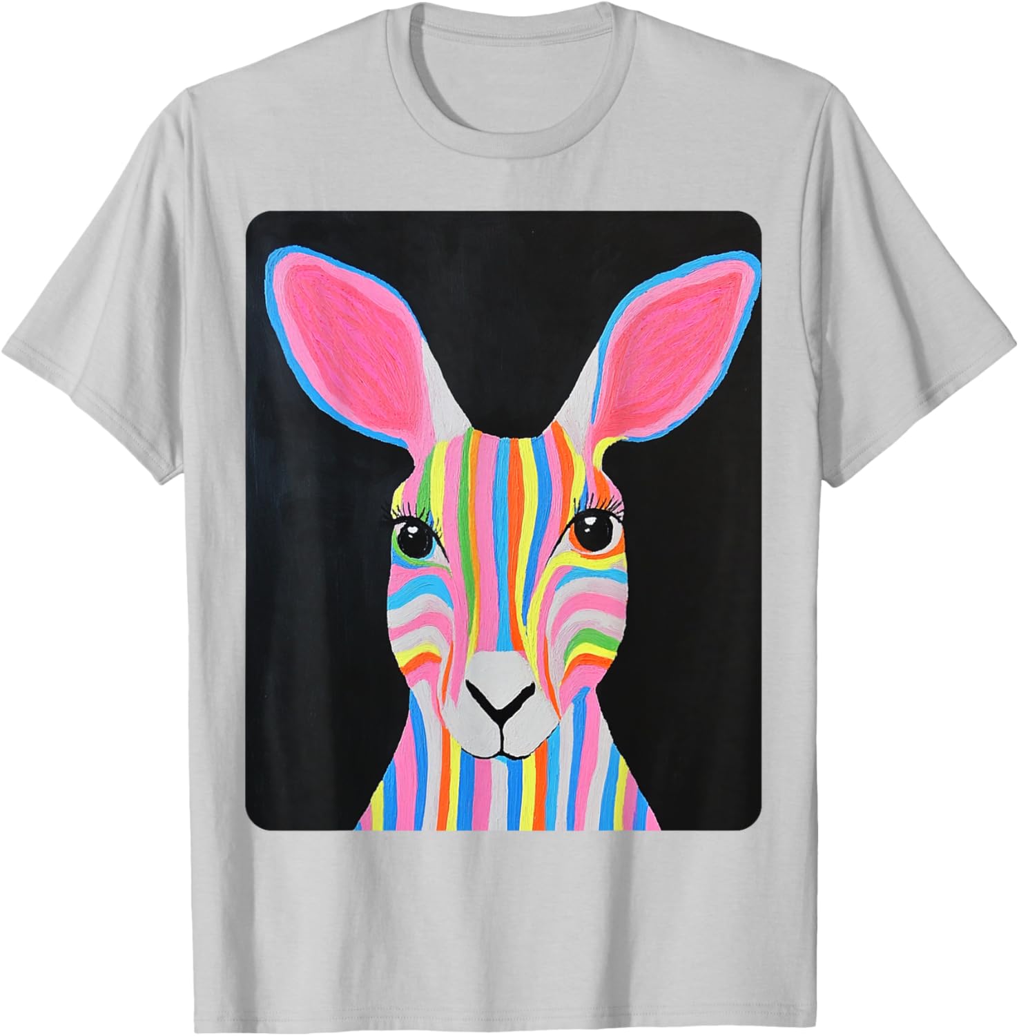 Vibrant Kangaroo Graphic T-Shirt for Style Lovers and Animal Fans - 19