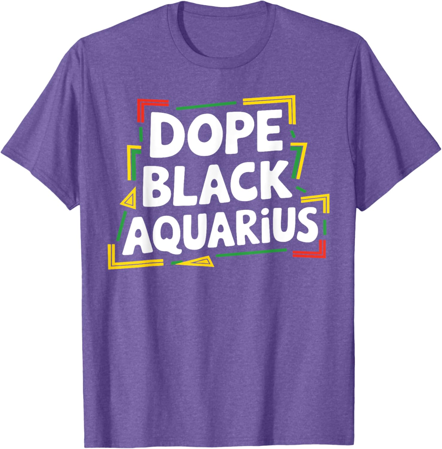 Stylish Melanin Aquarius Zodiac T-Shirt for Black Astrology Lovers - 25