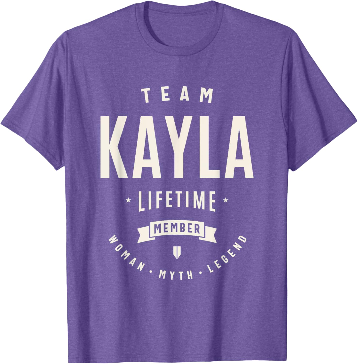 Team Kayla Funny Lifetime Member T-Shirt for Proud Kayla Fans - 19