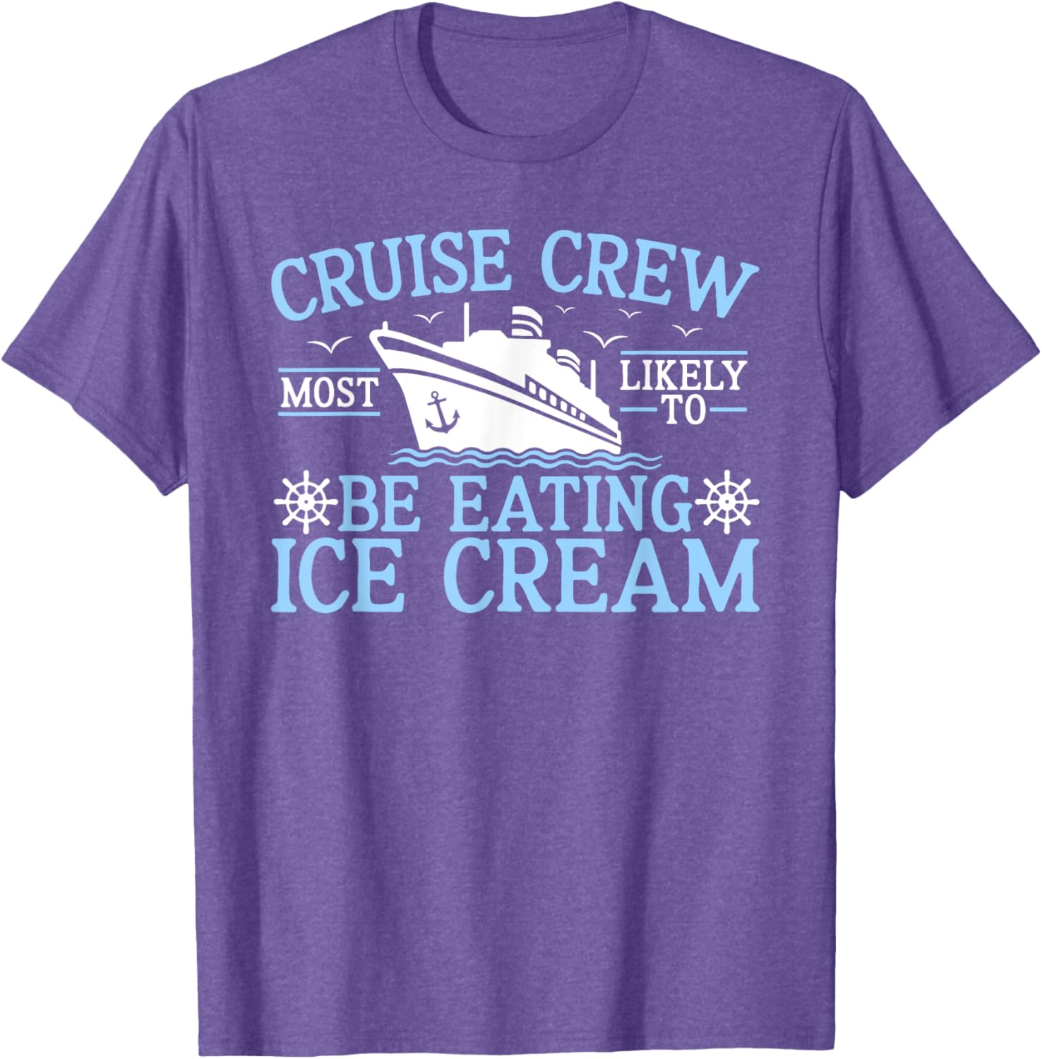 Cruise Crew 2025 Ice Cream Lover T-Shirt for Fun Travel Adventures - 12