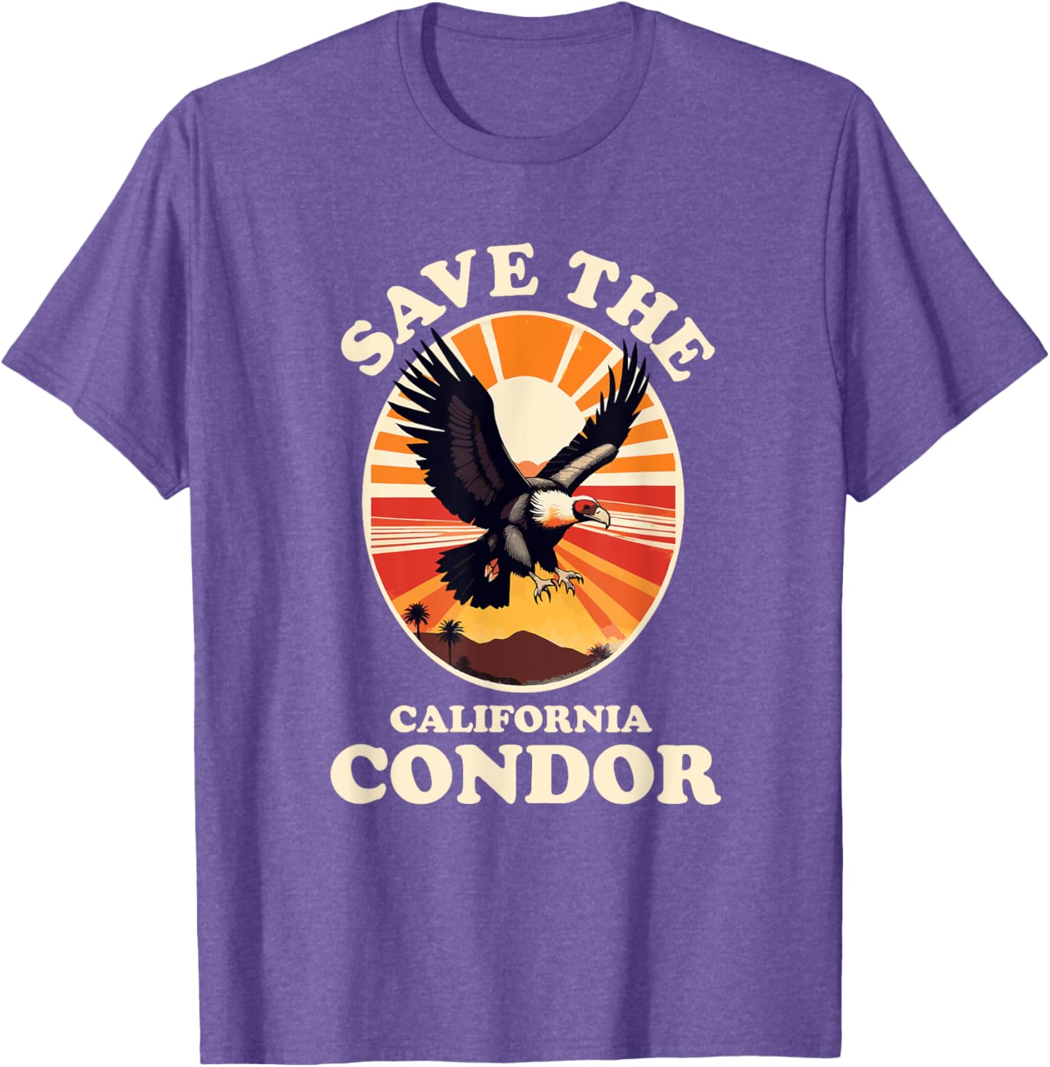 Save the California Condor T-Shirt for Bird Lovers and Nature Enthusiasts - 15