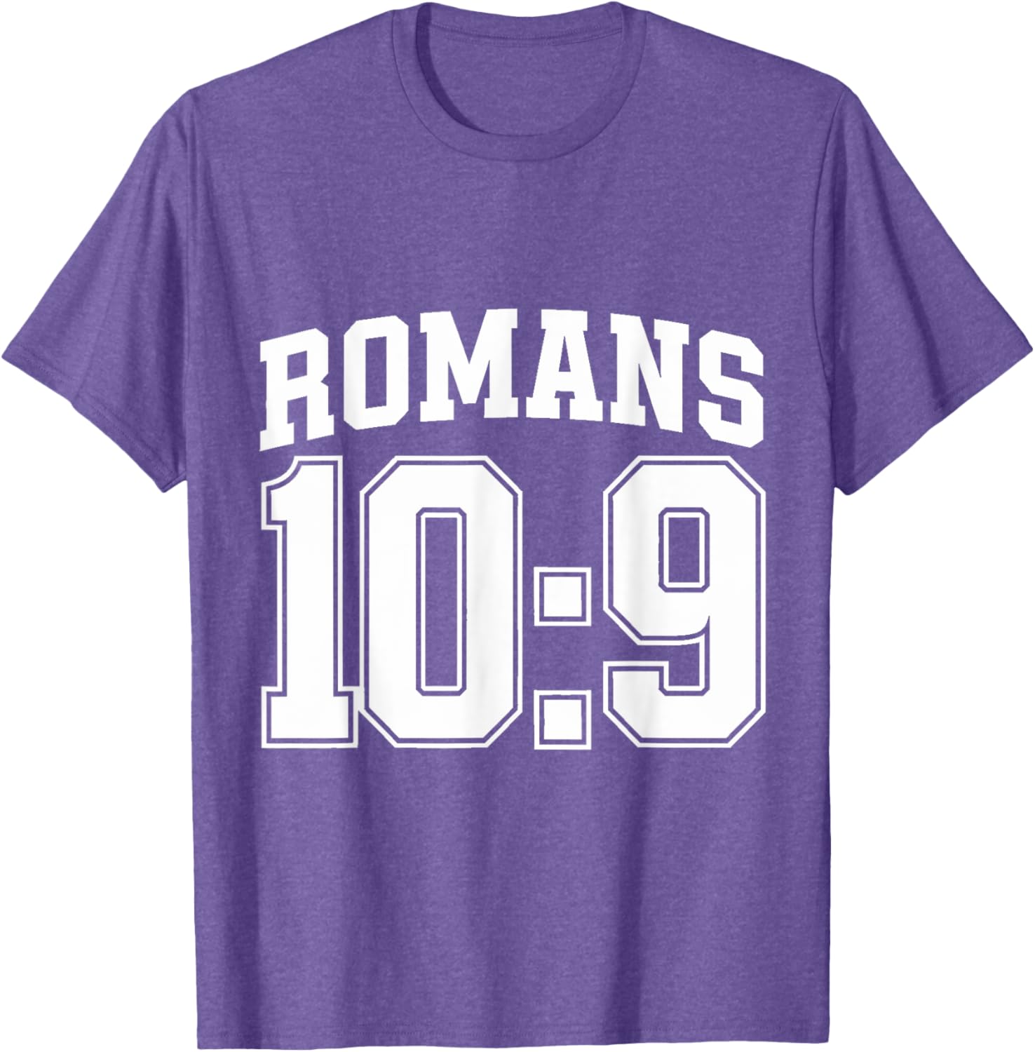 Romans 10:9 Christian Sports Jersey Motivational T-Shirt for All Fans - 7