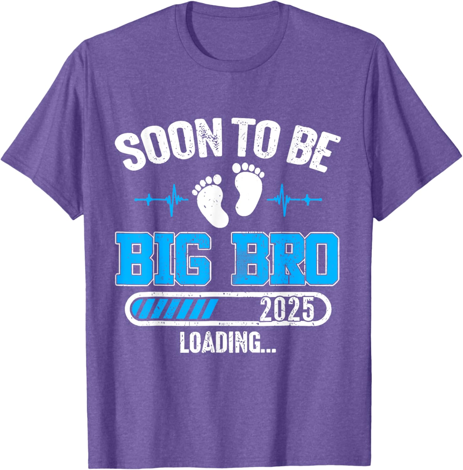 Soon To Be Big Brother 2025 Loading Pregnancy Announcement T-Shirt - 21