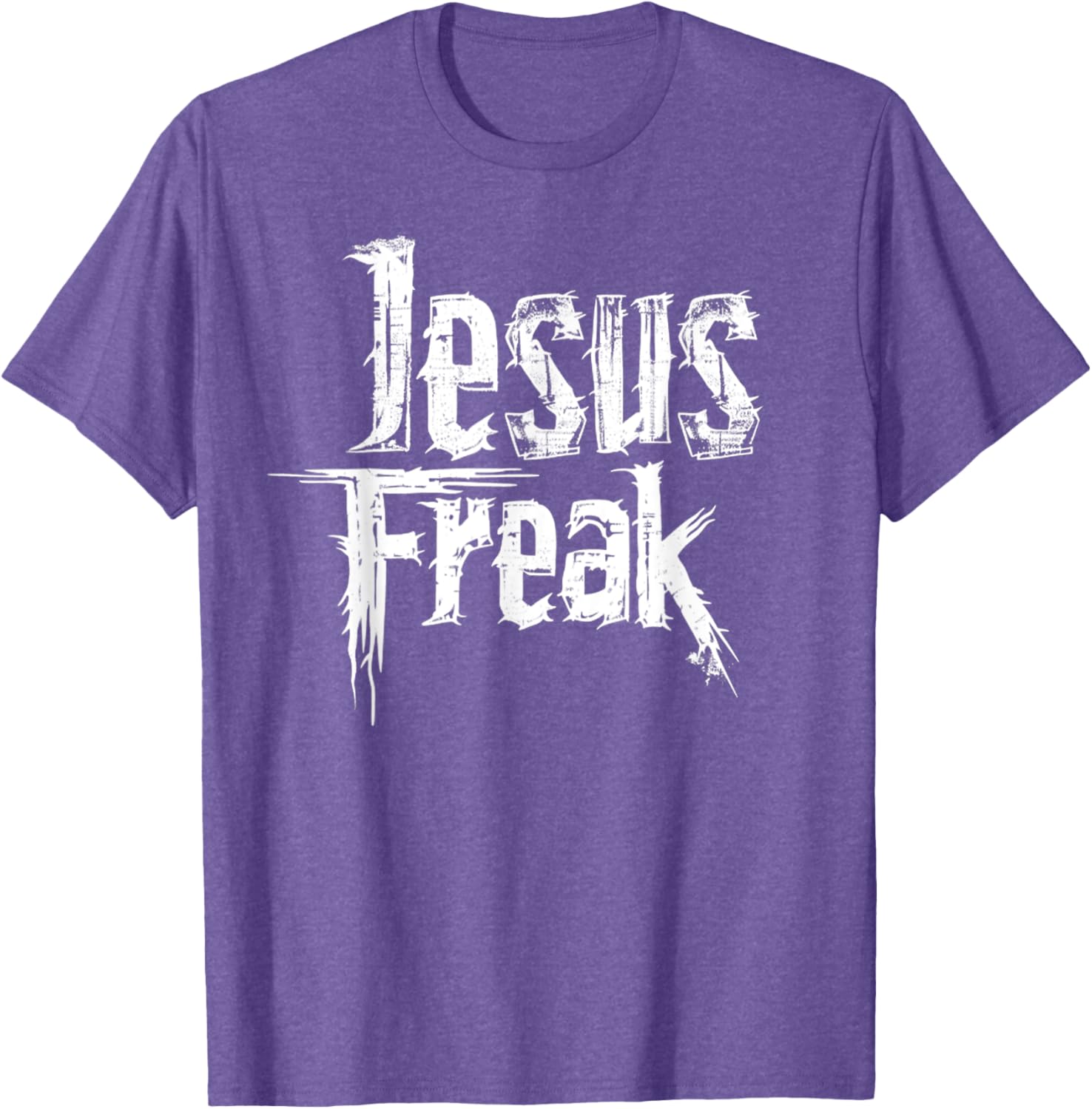 Vintage Jesus Freak Grunge Style T-Shirt for Christian Fashion Lovers - 27