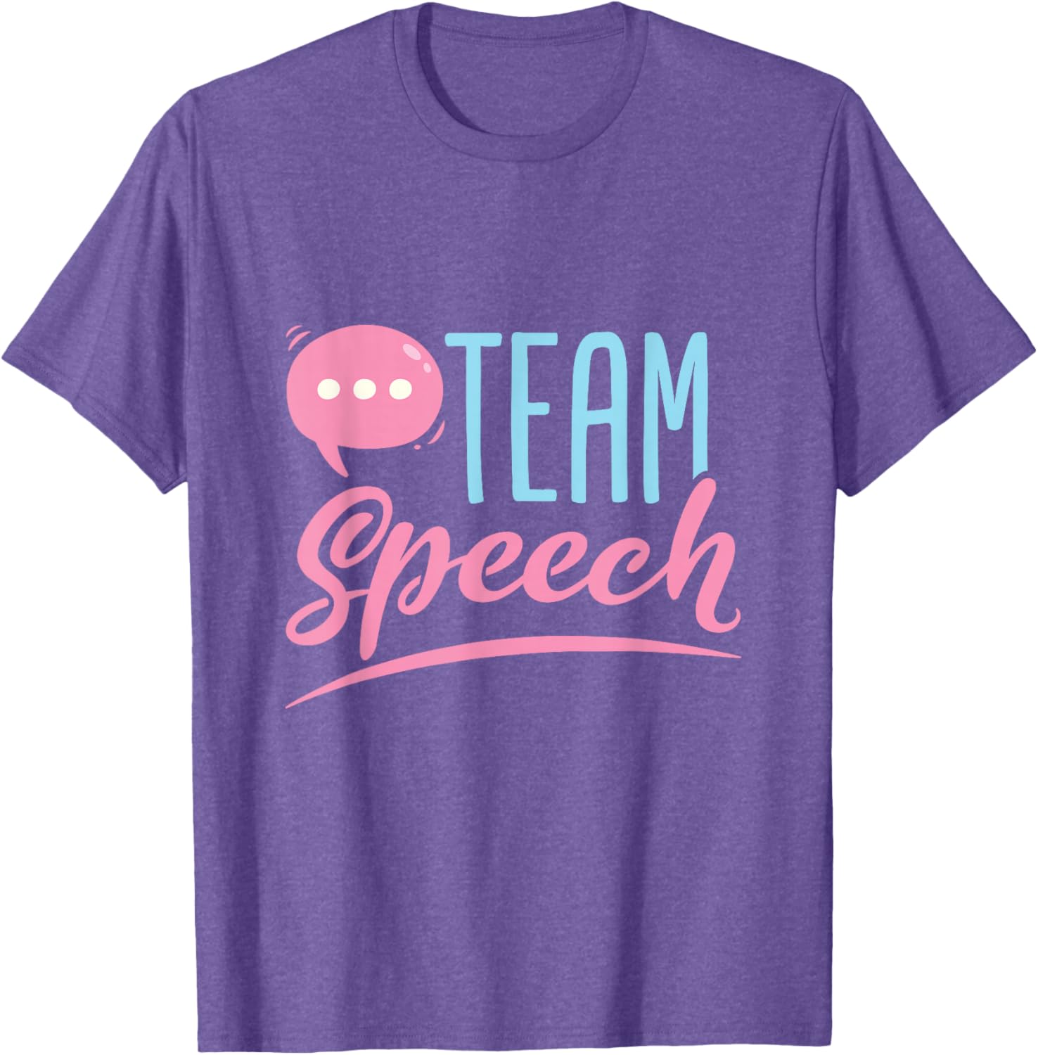 Team Speech SLP Squad T-Shirt for Speech Language Pathologists - 3