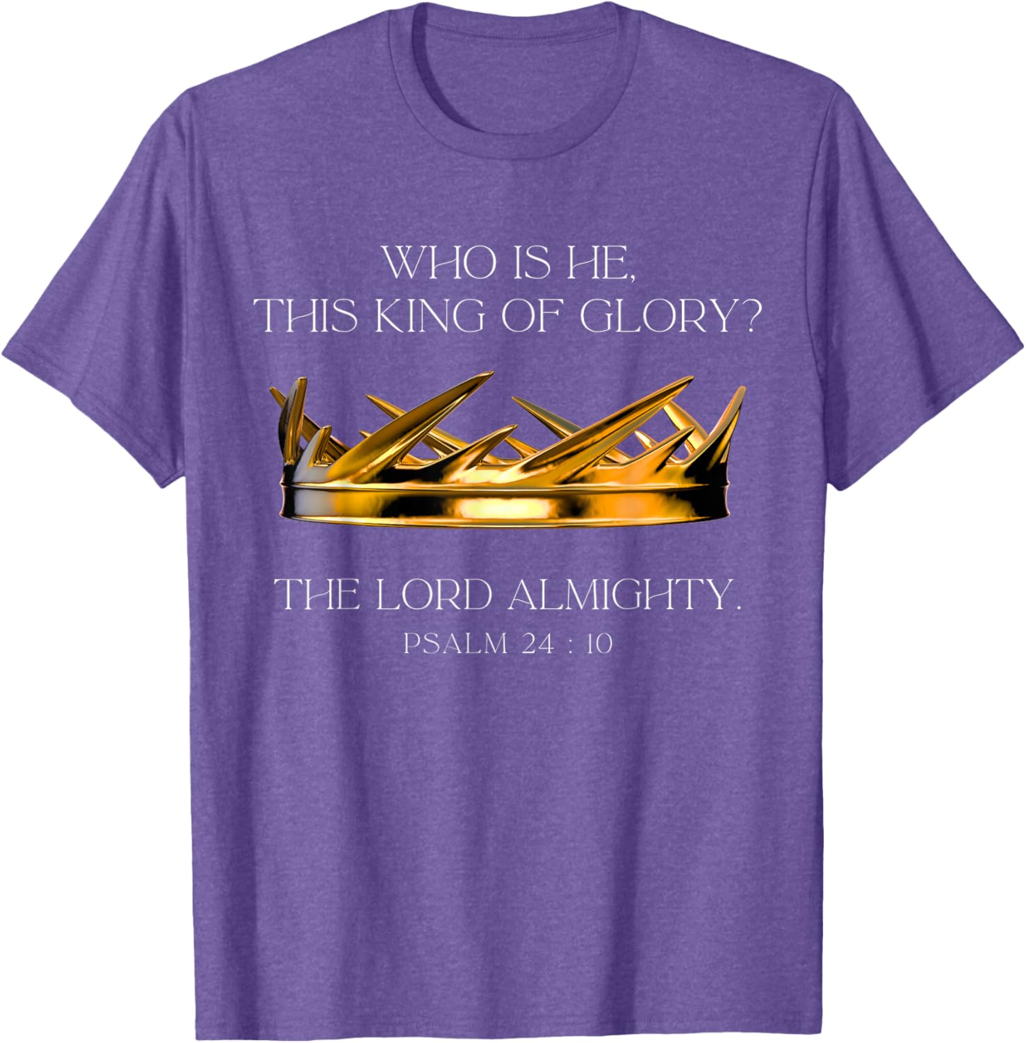 Who Is He This King Of Glory T-Shirt for Faith and Inspiration Fans - 3