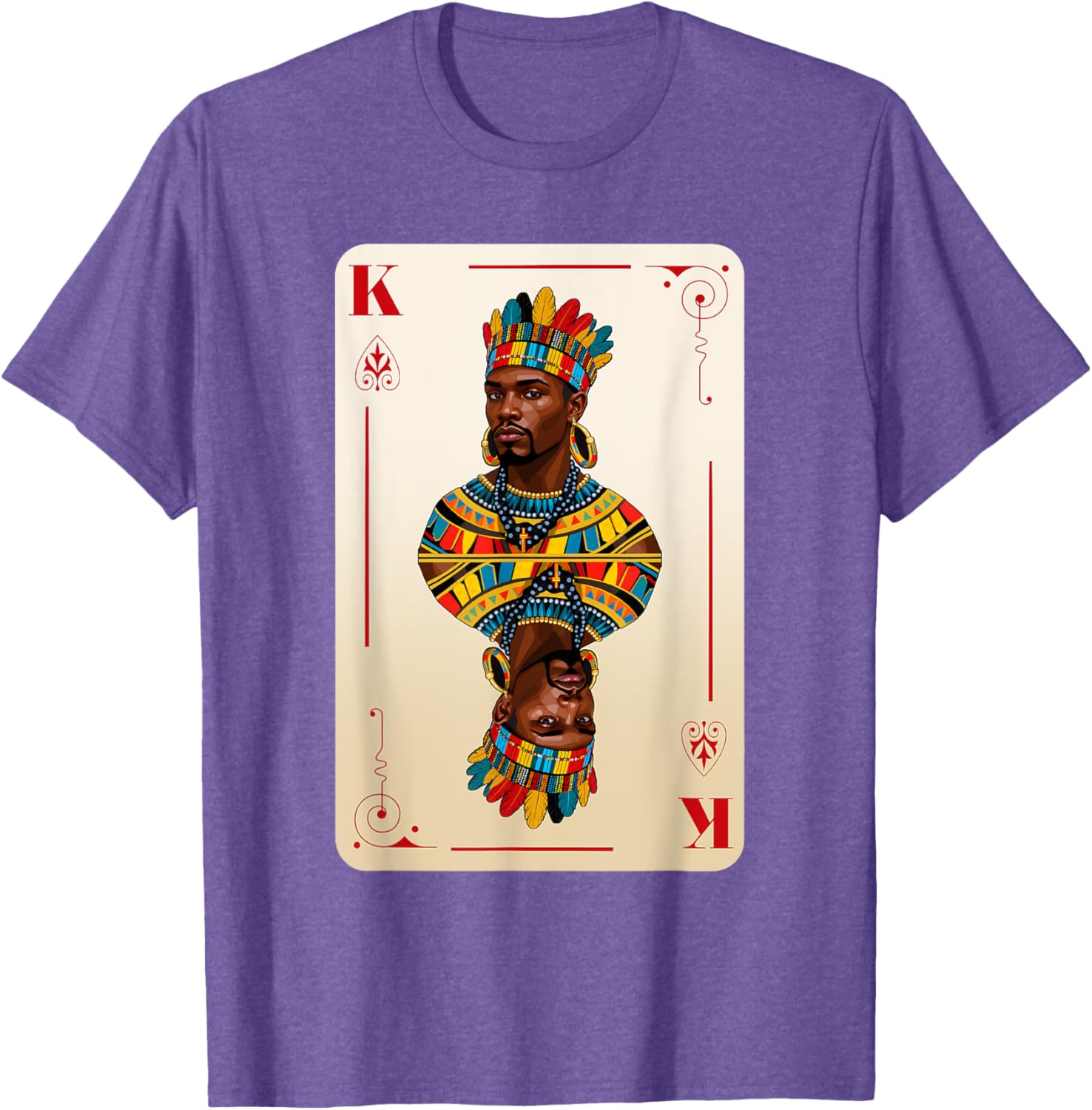 African King Black Pride BHM Couples T-Shirt for Men - Matching Style - 12