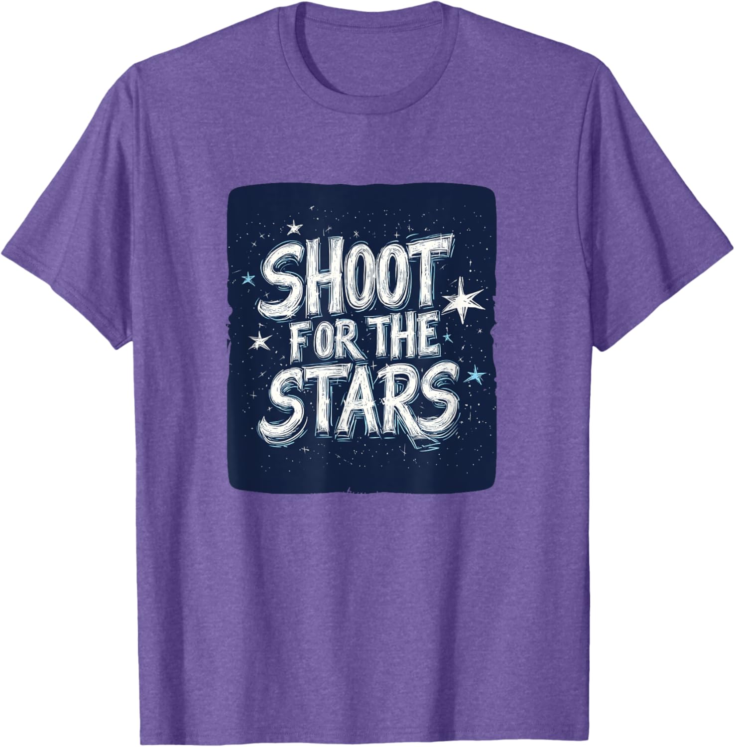 Awesome Shoot for the Stars Statement T-Shirt for Trendy Style - 2