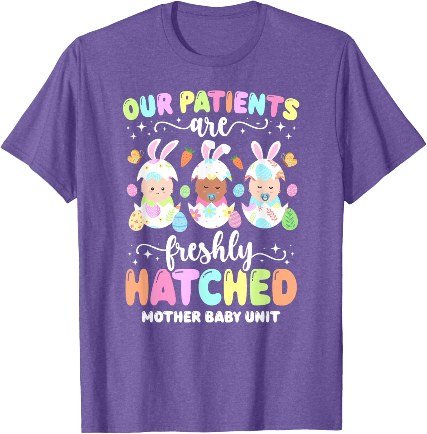Adorable Bunny Nurse Easter T-Shirt for Mother and Baby, Perfect Gift - 3
