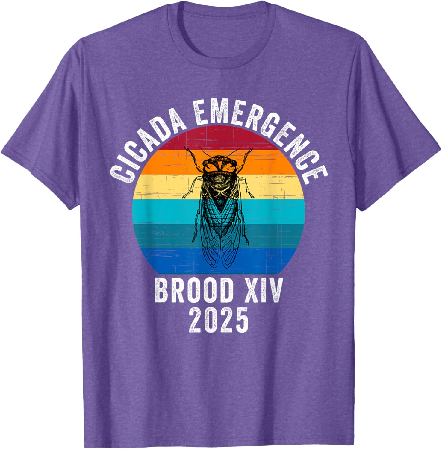 Cicada Emergence Brood XIV 2025 Funny T-Shirt for Nature Lovers - 27