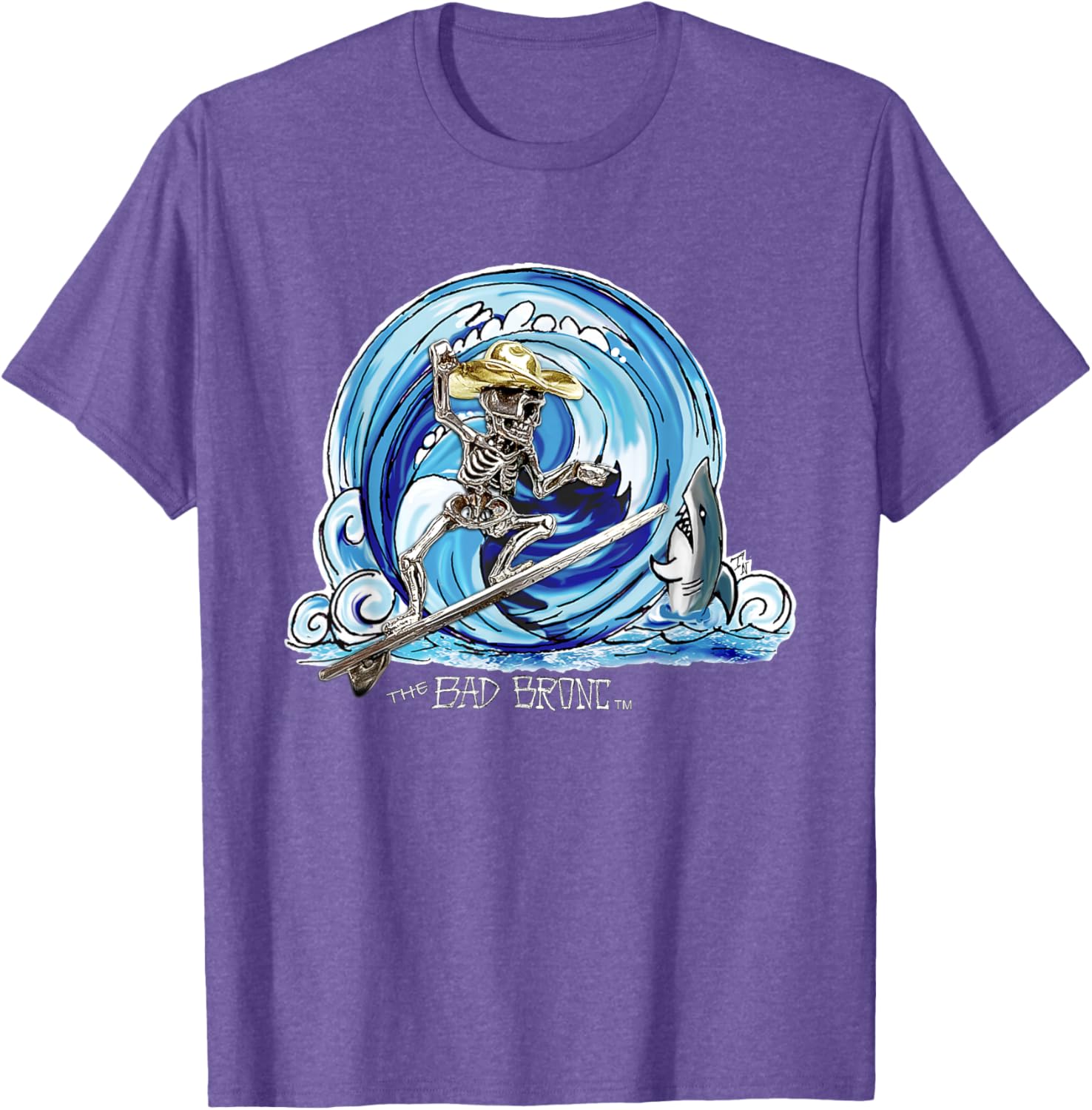 Surfin Cowboy Dude T-Shirt Fun and Stylish Apparel for Beach Lovers - 6
