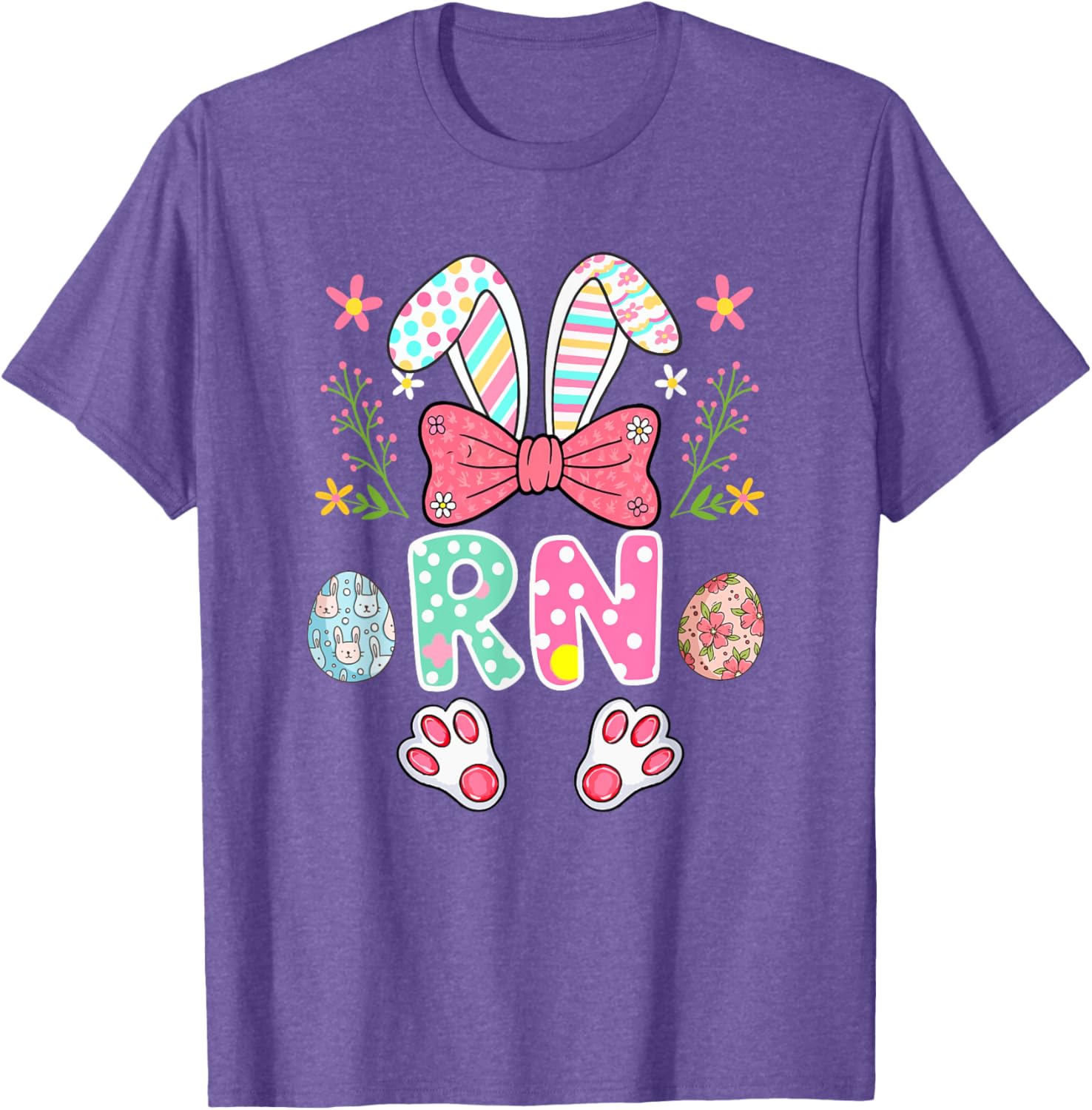 RN Job Easter Bunny Women's Costume T-Shirt for Egg Hunting Fun - 6