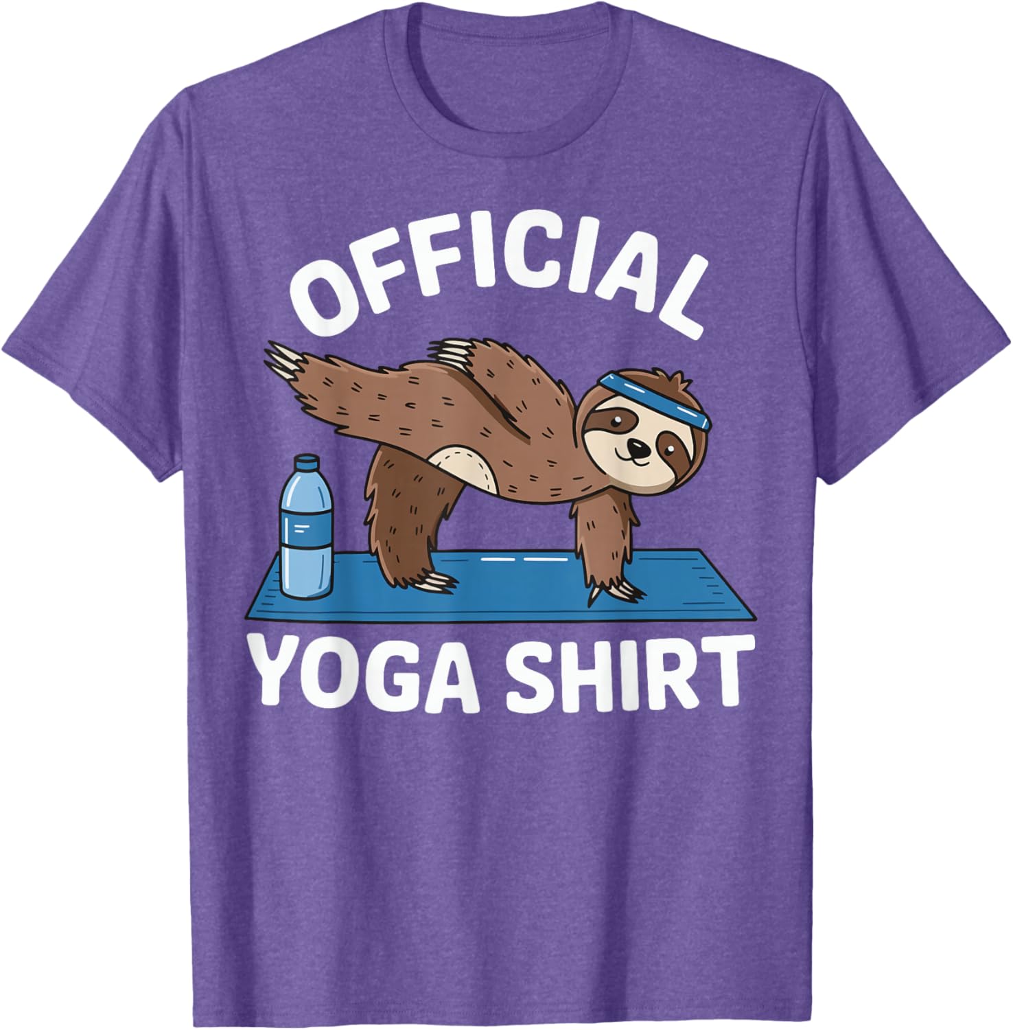 Sloth Yoga T-Shirt Cute and Comfy Apparel for Yoga Lovers - 11