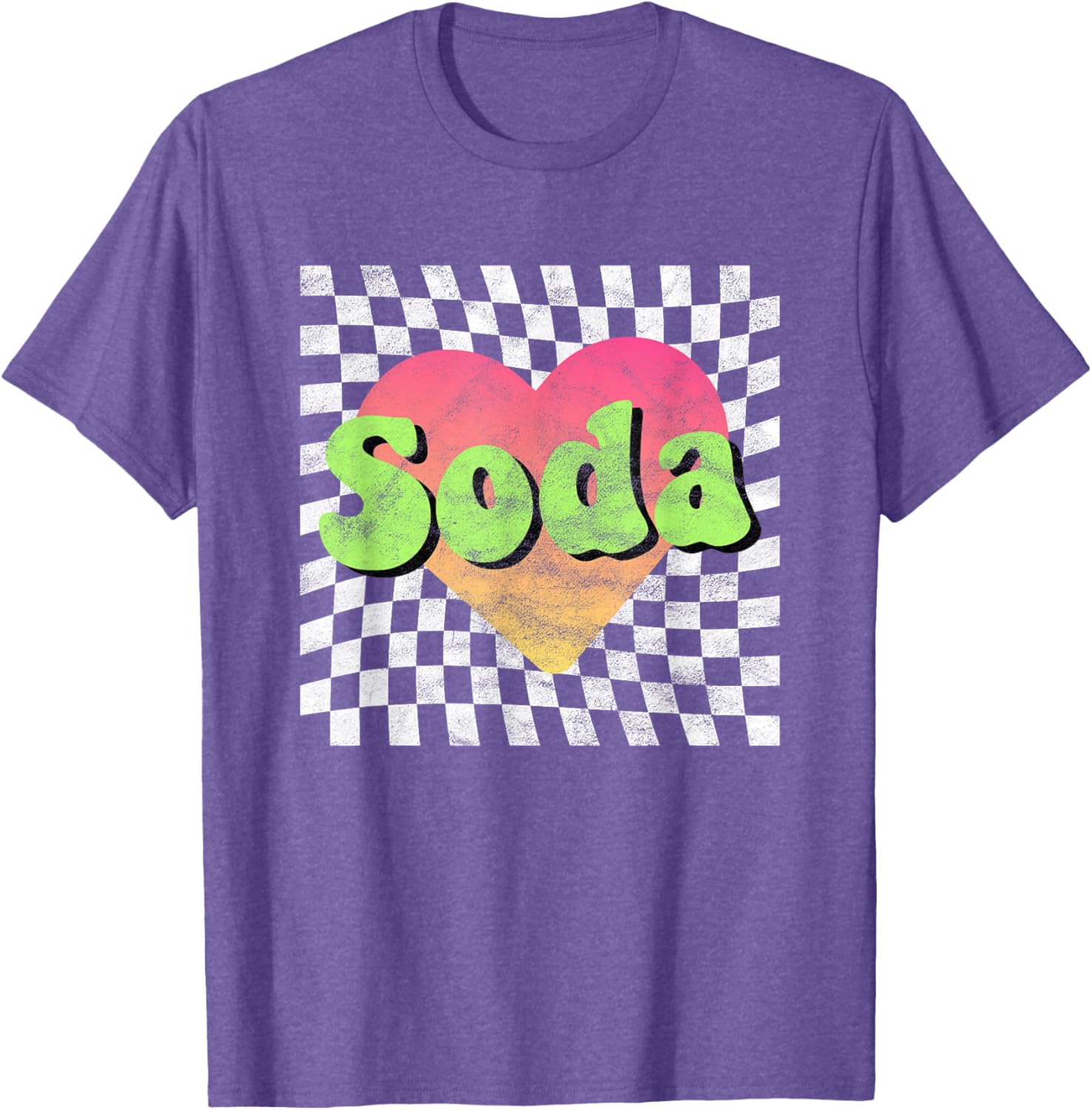 Soda Lover Heart Vintage Retro T-Shirt for Fun and Stylish Outfits - 3