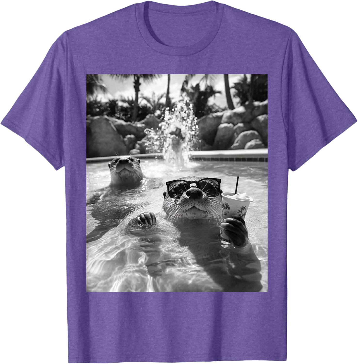 Cool Otter Selfie T-Shirt for Fun Animal Lovers - Perfect Gift Idea - 6