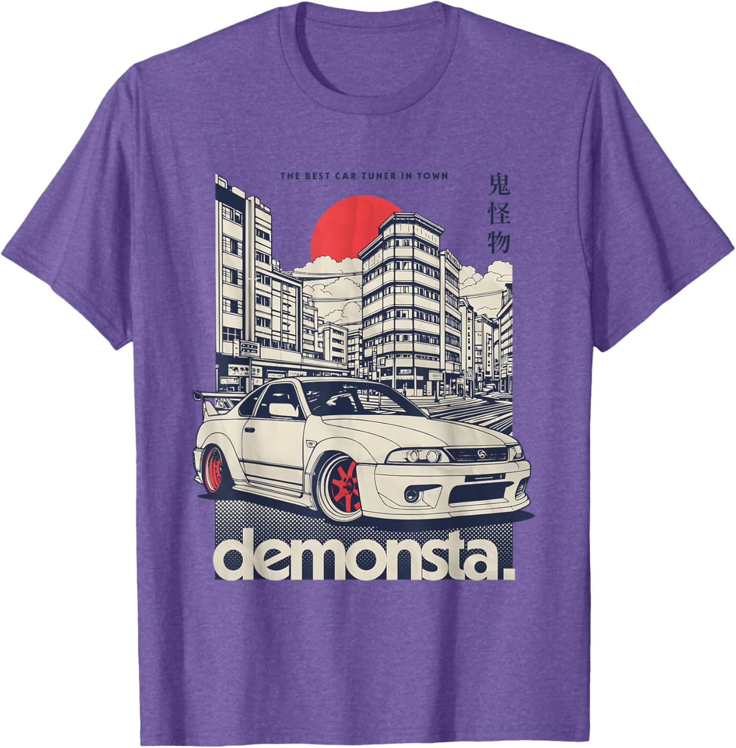 JDM Tokyo Japan Drift Race Car Tuning Retro Vintage T-Shirt for Gearheads - 3