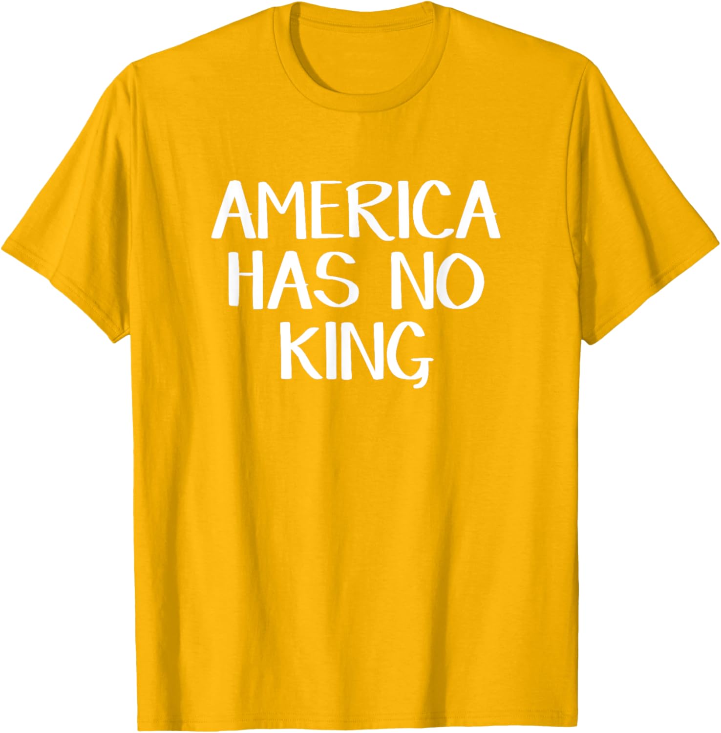 America Has No King T-Shirt for Patriotic Style and Comfortable Wear - 2
