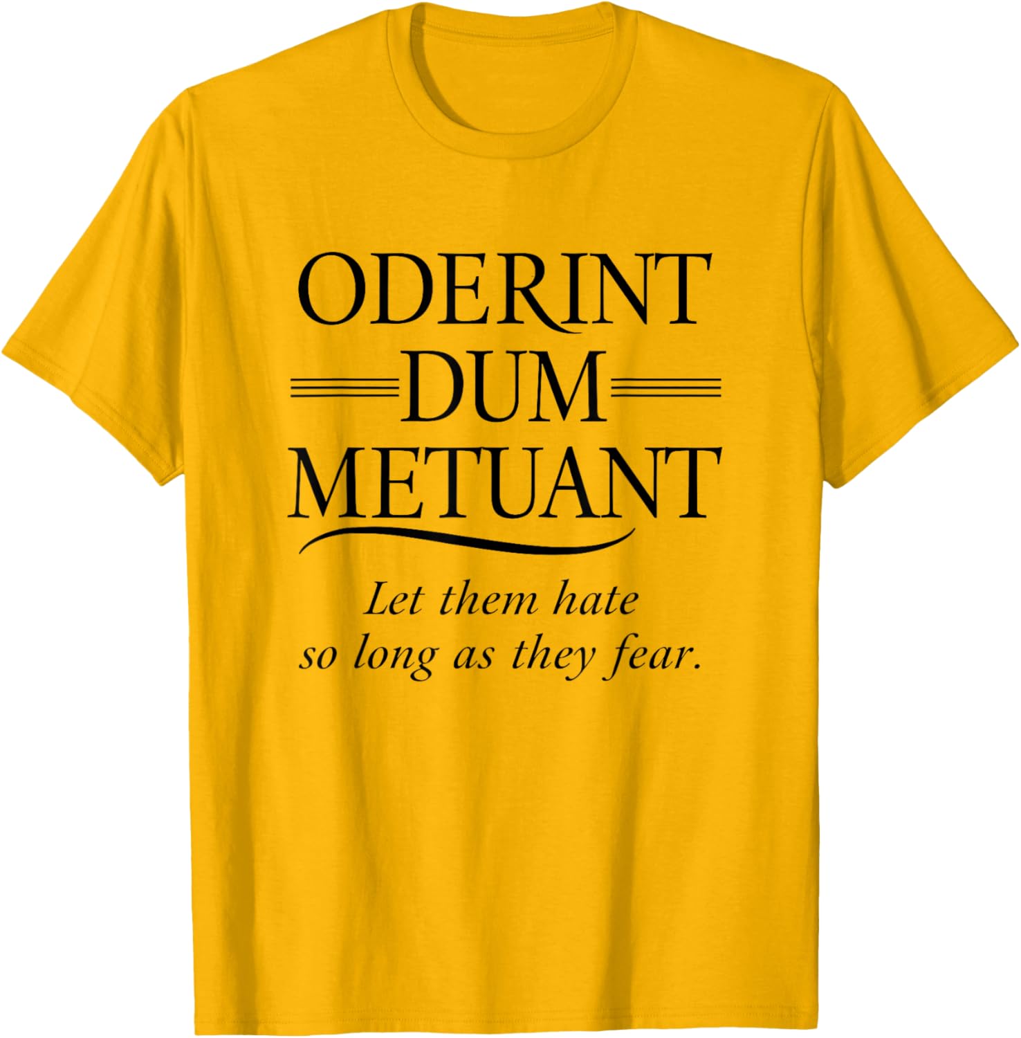 Classic Latin Phrase T-Shirt with Inspiring Roman Quote for Everyone - 1