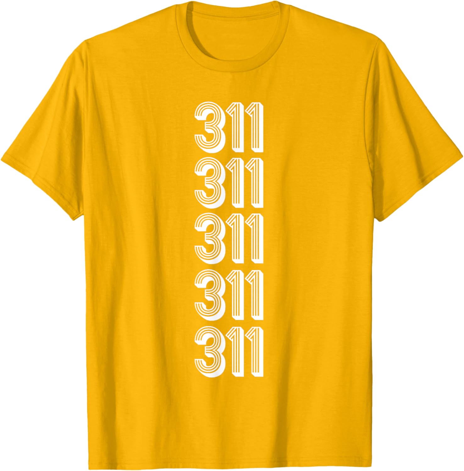 311 Area Code Chicago T-Shirt for Trendy City Lovers and Travelers - 23