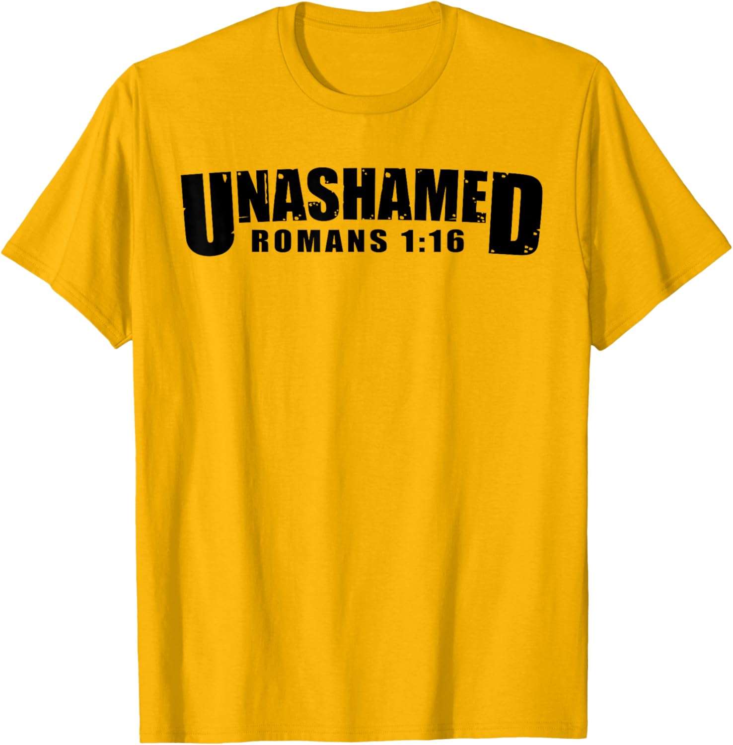 Unashamed Romans 1:16 Christian Faith T-Shirt for Believers and Friends - 13