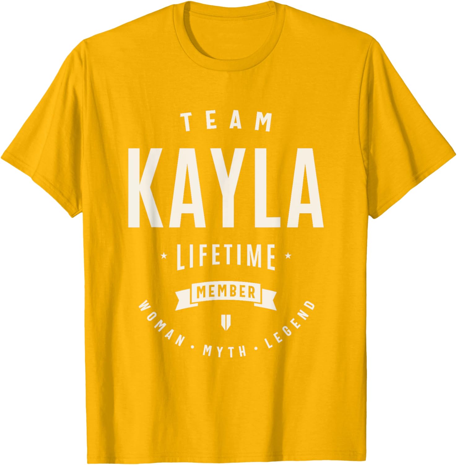 Team Kayla Funny Lifetime Member T-Shirt for Proud Kayla Fans - 2