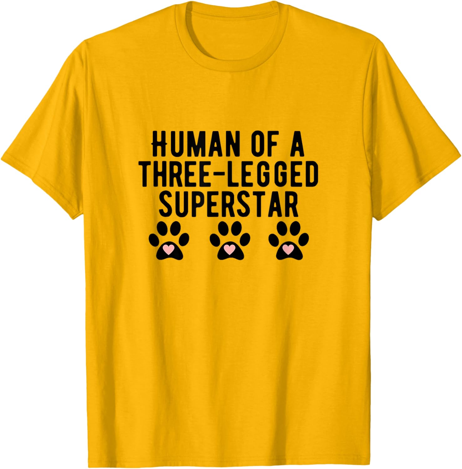 Three Legged Pet Owner Club T-Shirt for Dog Cat Lovers - Fun Apparel - 1
