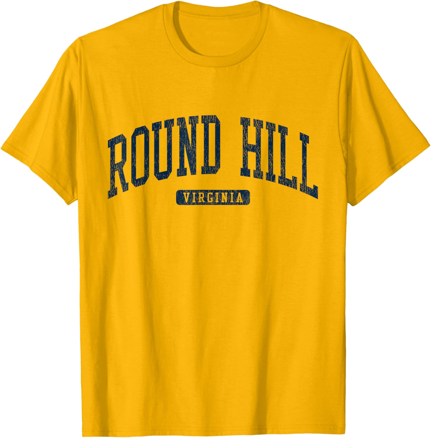 Round Hill Virginia College University Style Blue T-Shirt for Everyone - 3