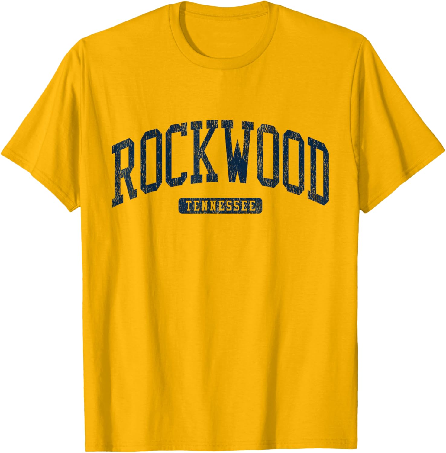 Rockwood Tennessee College University Blue T-Shirt for Casual Style - 11