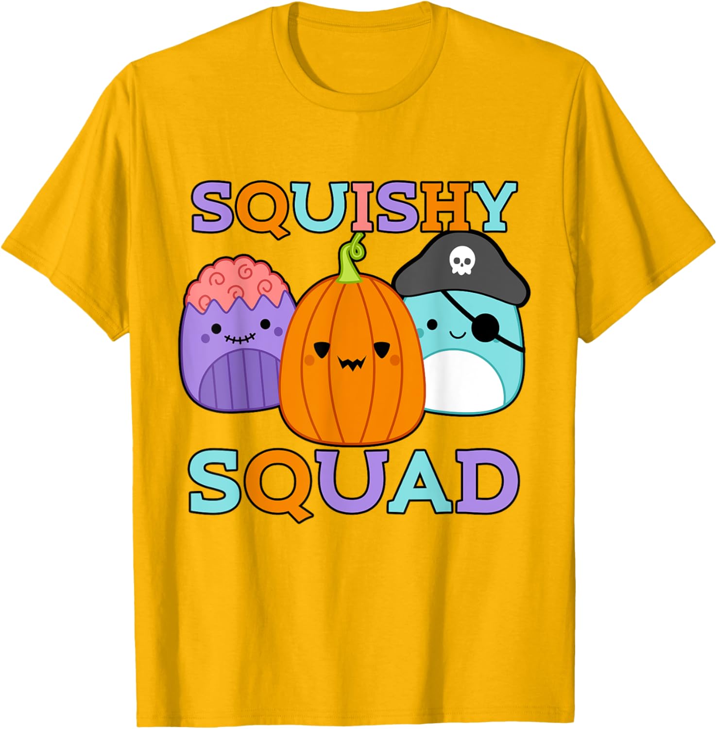 Squishy Squad Birthday Soft Toy T-Shirt for Kids, Fun Gift for Boys and Girls - 12