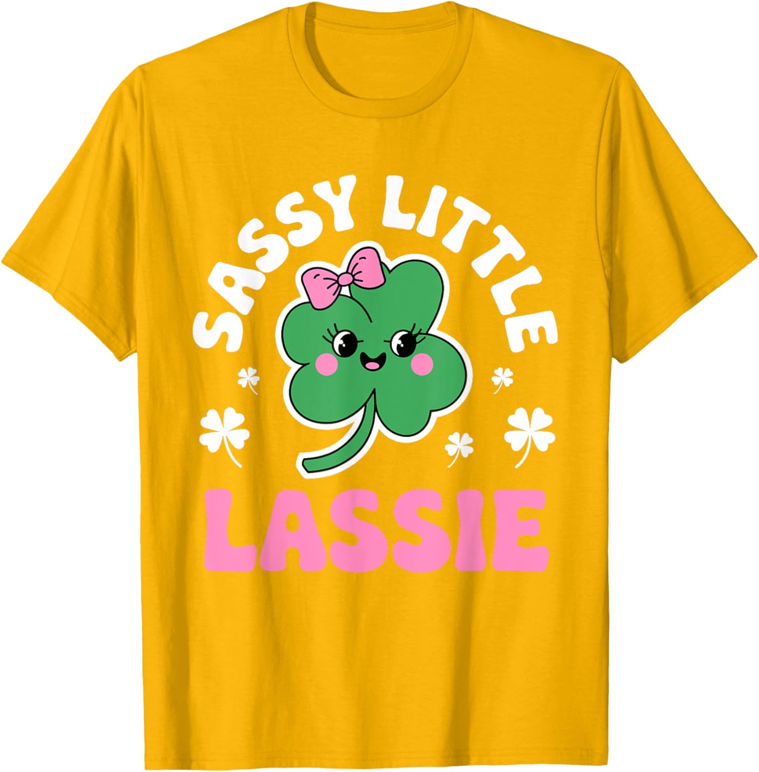 Sassy Little Lassy Girls St Patricks Day T-Shirt Irish Outfit - 18