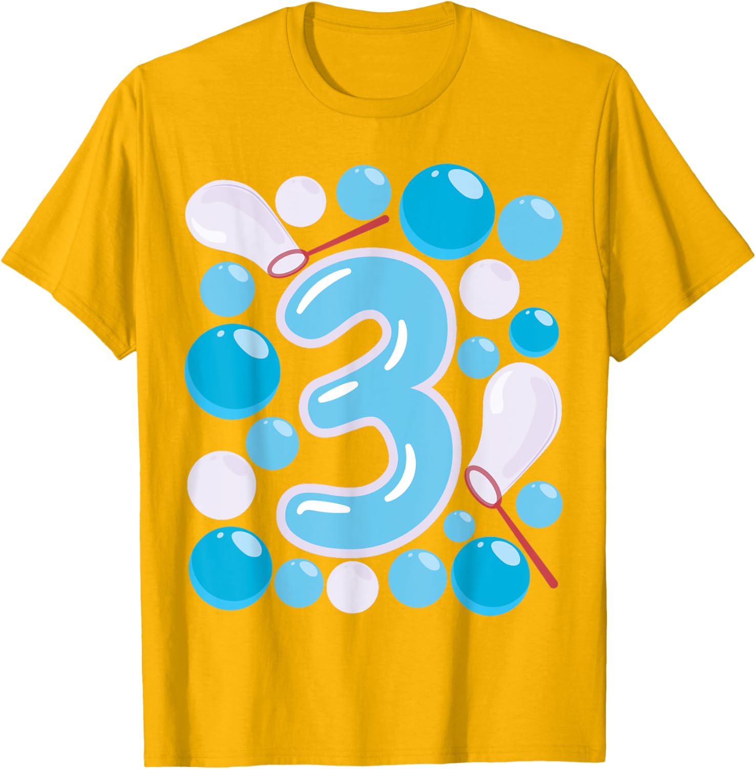 Adorable 3rd Bubble Birthday T-Shirt for Boys - Perfect Party Wear! - 28