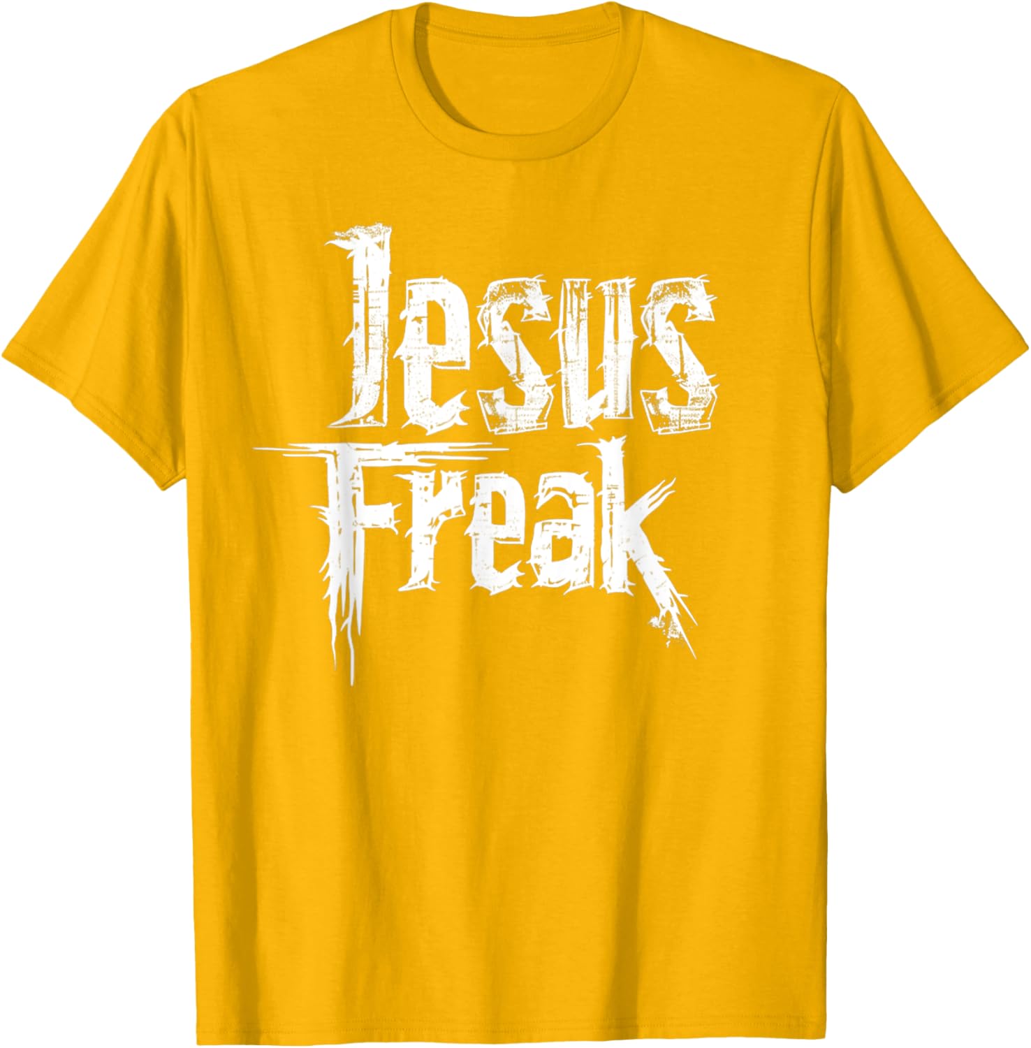 Vintage Jesus Freak Grunge Style T-Shirt for Christian Fashion Lovers - 20