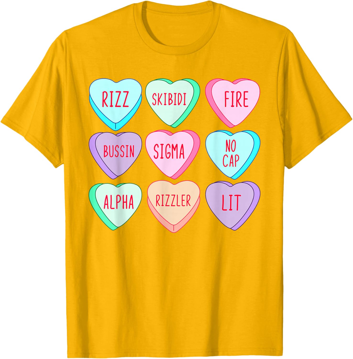 Funny Skibidi Valentine's Day Rizz T-Shirt for Lovable Couples - 17