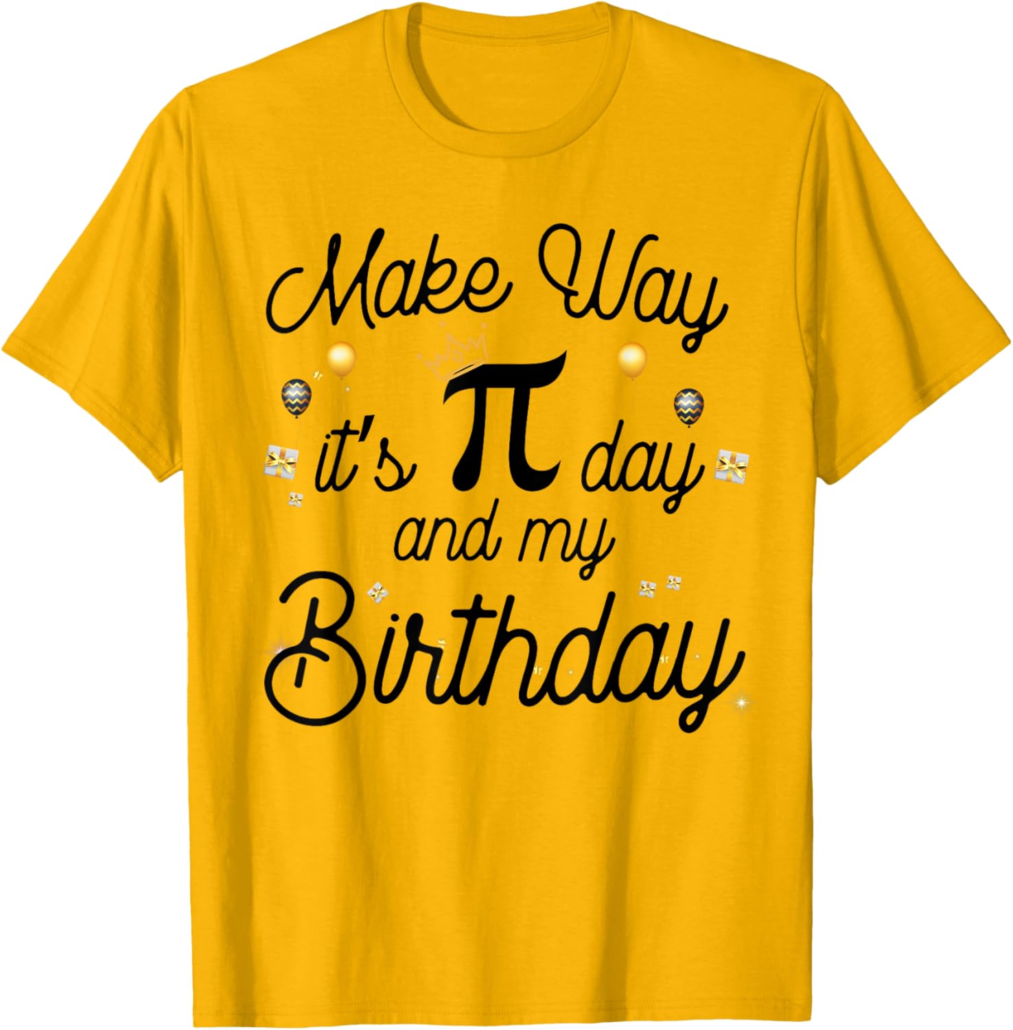 Celebrate Pi Day and Your Birthday with This Fun T-Shirt Gift - 3