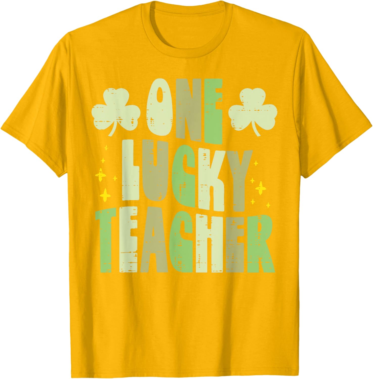 St Patricks Day One Lucky Teacher T-Shirt for Men and Women - 5