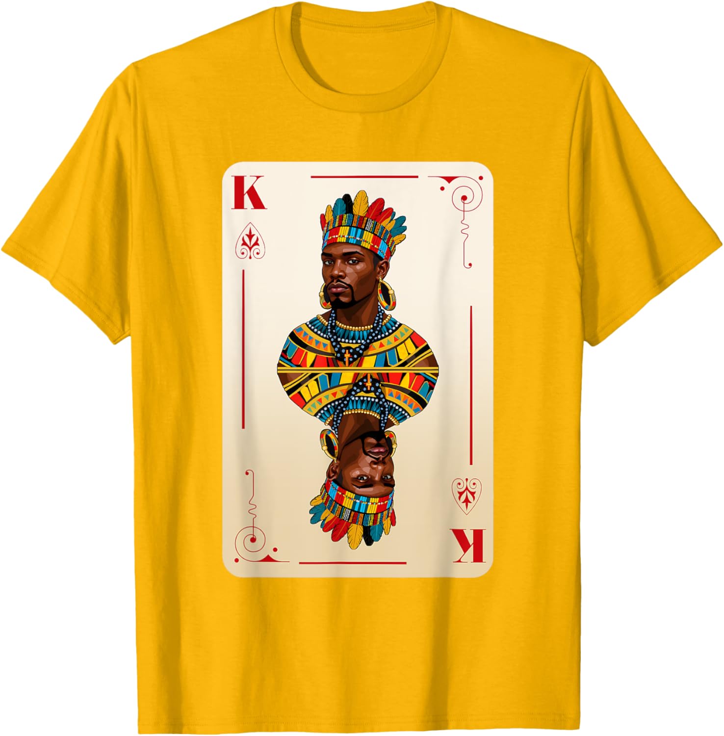 African King Black Pride BHM Couples T-Shirt for Men - Matching Style - 17