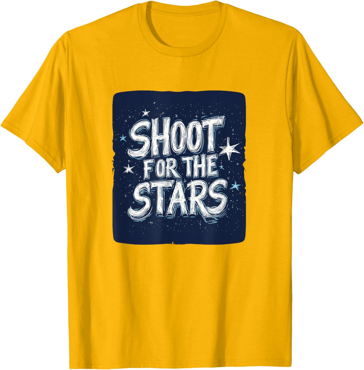 Awesome Shoot for the Stars Statement T-Shirt for Trendy Style - 26