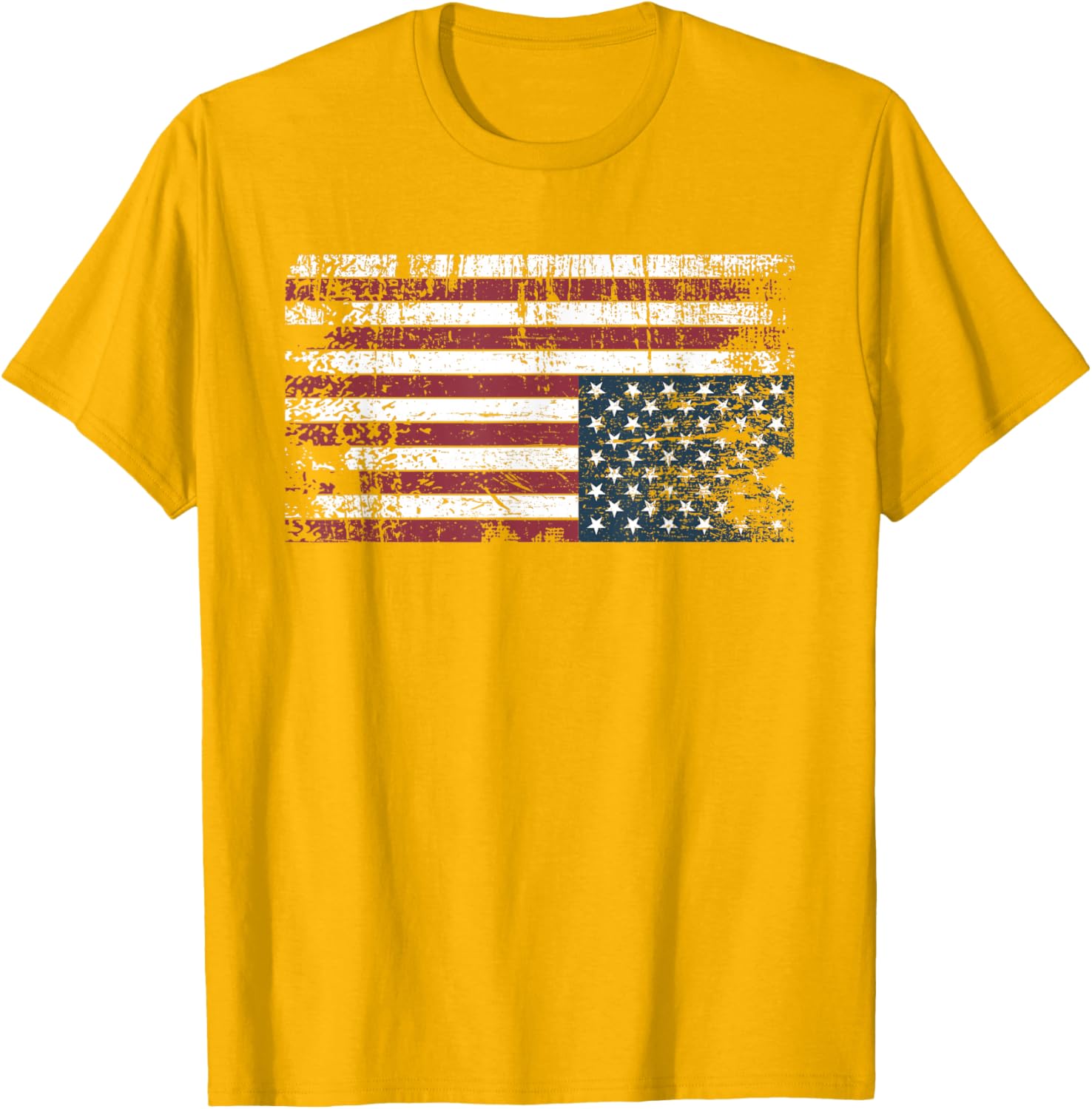 Vintage Upside Down American Flag T-Shirt for Proud USA Patriots - 13