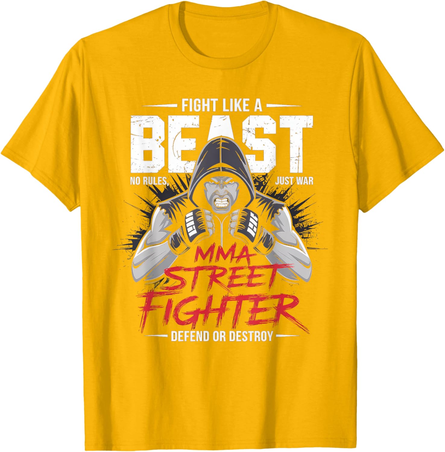 Unisex MMA T-Shirt for Fighters - Mixed Martial Arts Sportswear - 18