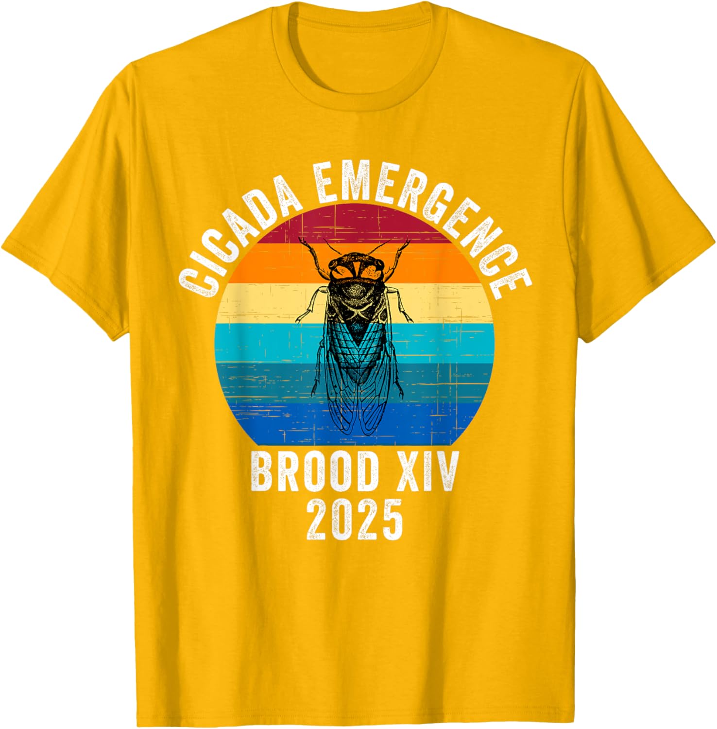 Cicada Emergence Brood XIV 2025 Funny T-Shirt for Nature Lovers - 8