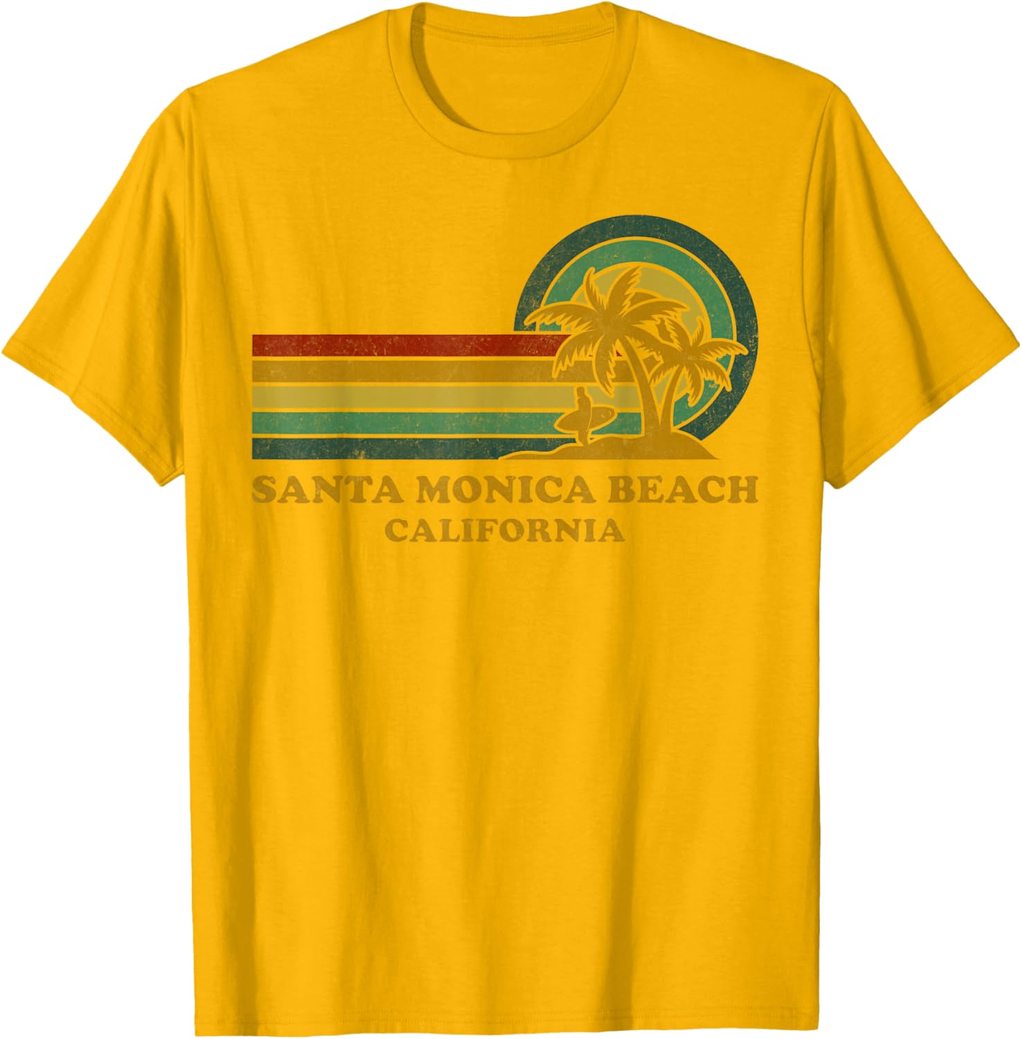 Santa Monica Beach Family Summer Vacation T-Shirt for Fun Days Out - 4