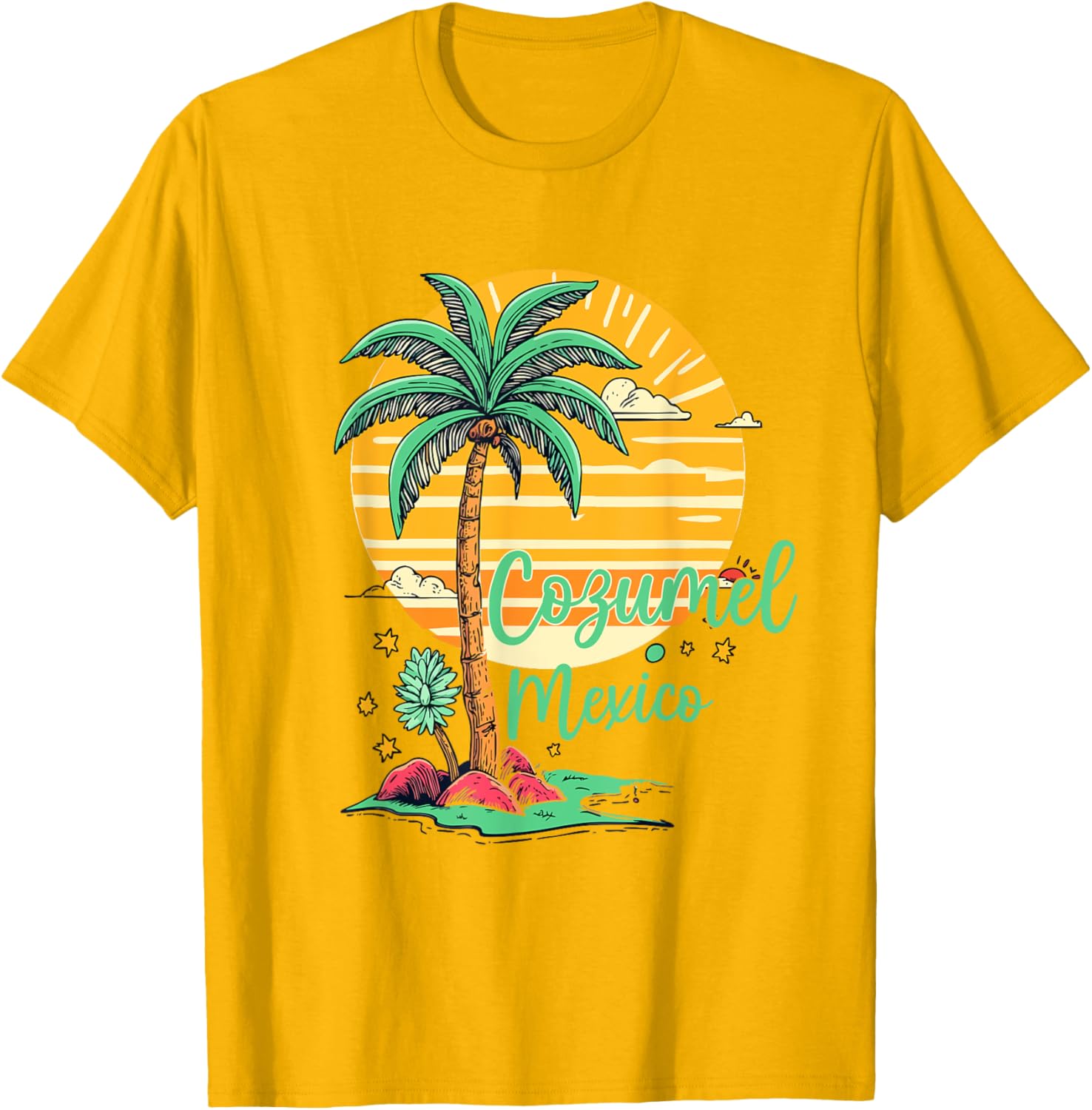 Cozumel Mexico Souvenir T-Shirt for Men and Women - Vacation Reminder Apparel - 6