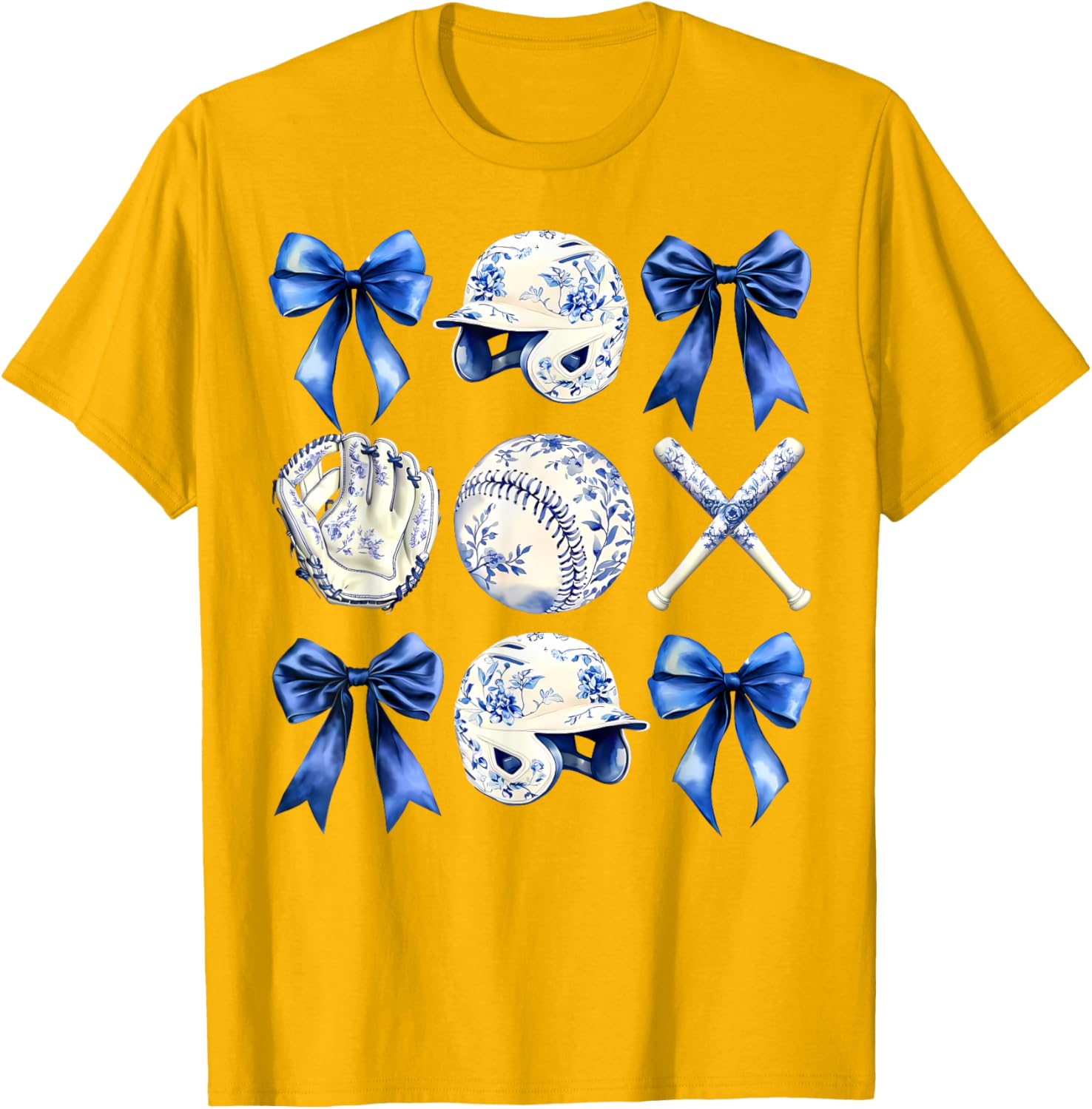 Charming Baseball Mama Bow T-Shirt Perfect for Mother's Day Gifts - 15