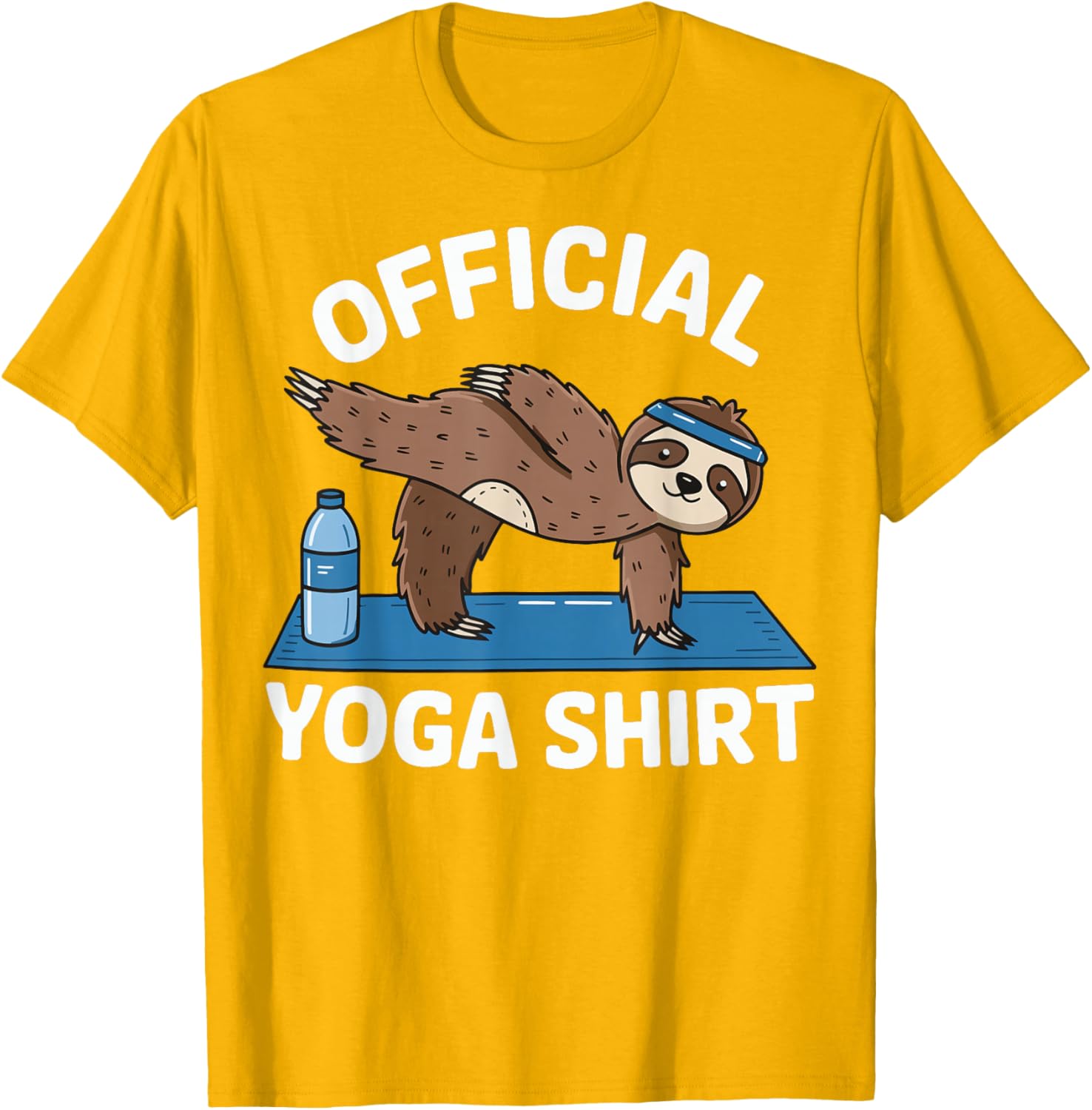 Sloth Yoga T-Shirt Cute and Comfy Apparel for Yoga Lovers - 4