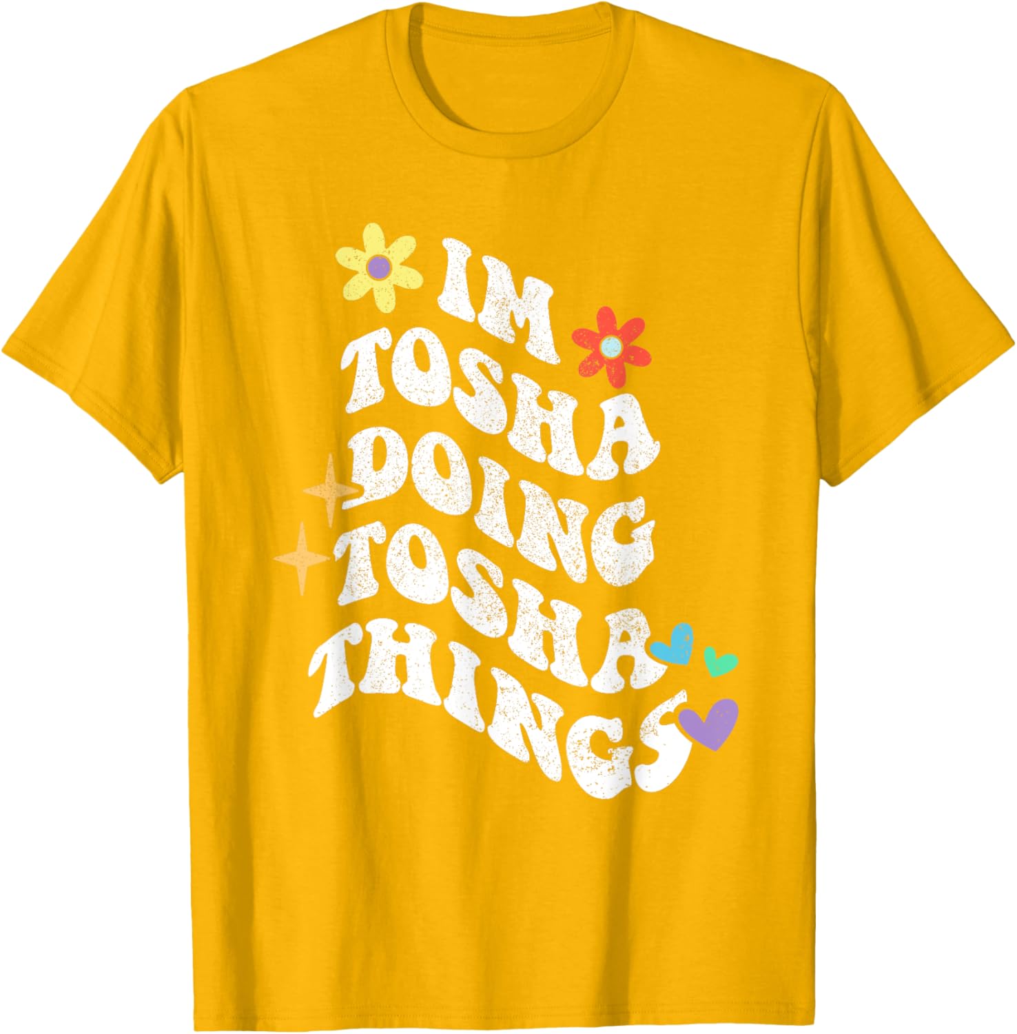 Retro Groovy T-Shirt for Moms Doing Tosha Things - Fun Mothers Day Gift - 12