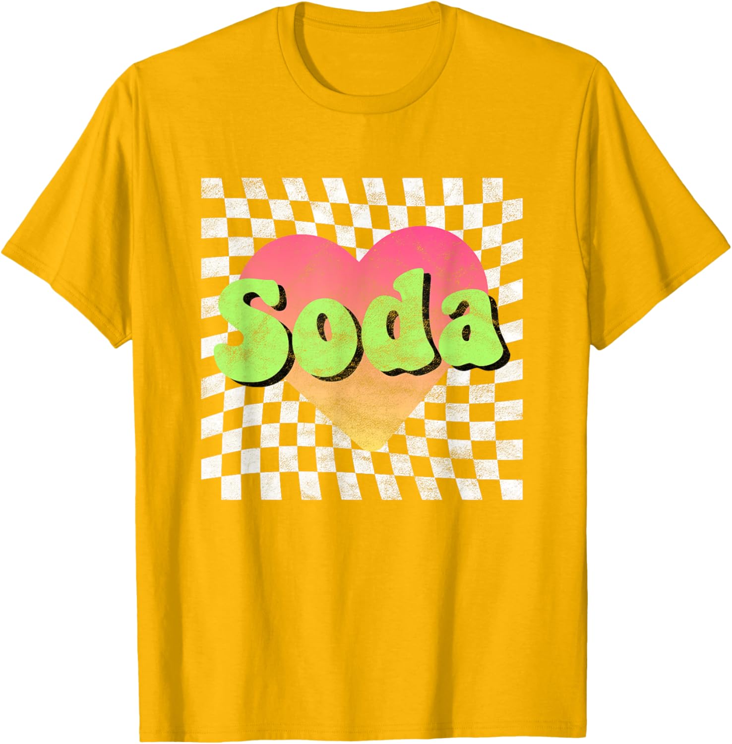 Soda Lover Heart Vintage Retro T-Shirt for Fun and Stylish Outfits - 4